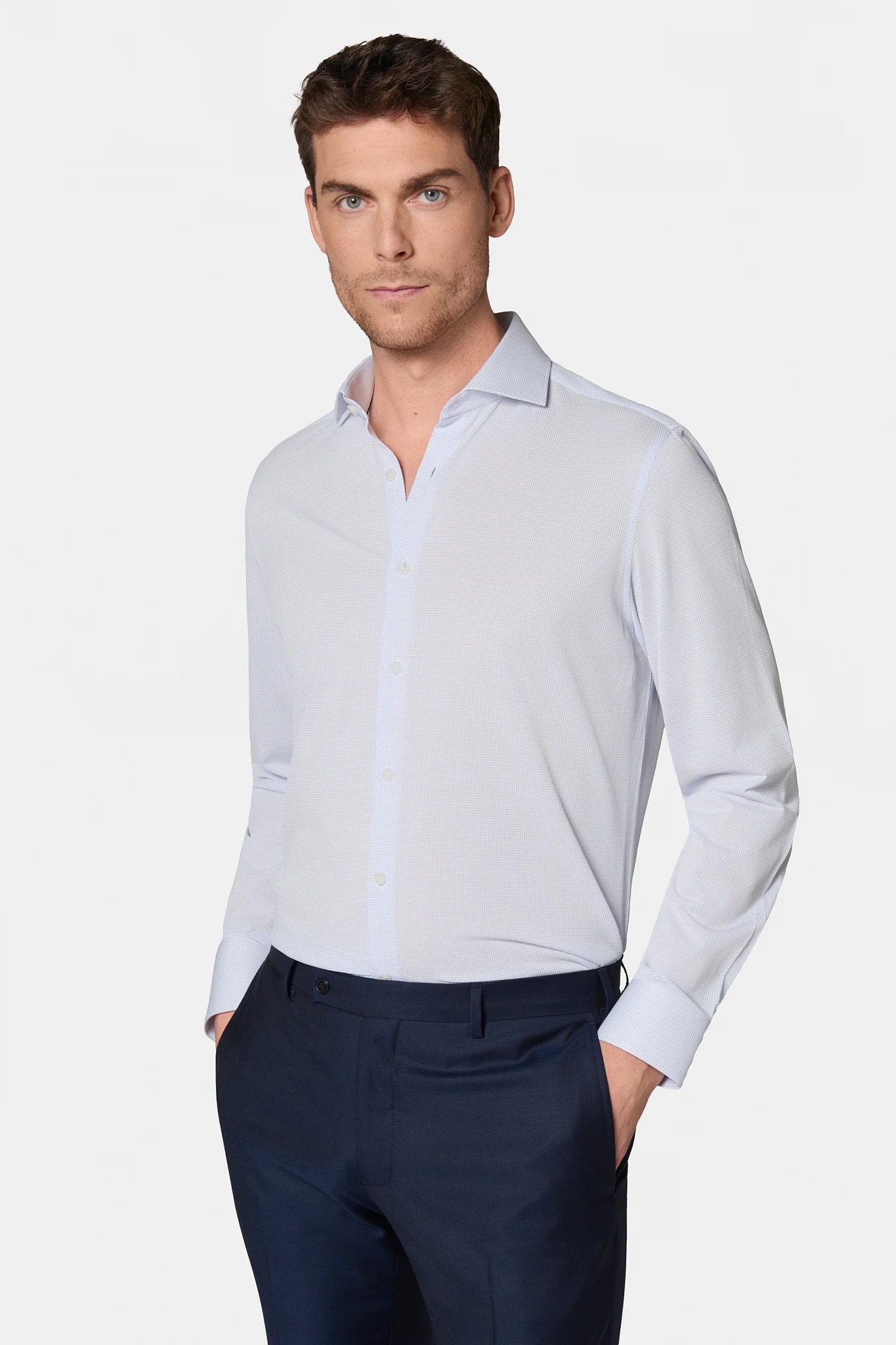 Chemise en jersey Jerem, coupe confortable