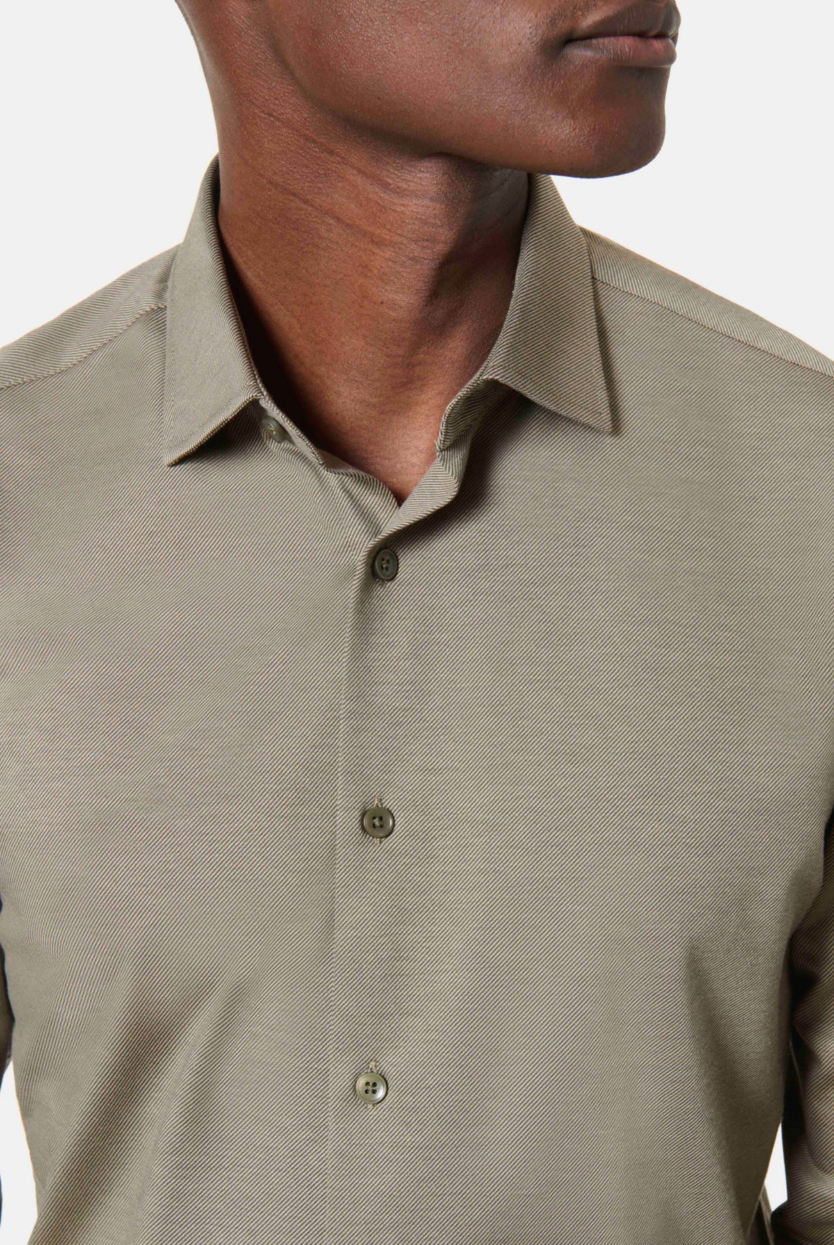 Chemise confort en jersey de coton Jerem Paris, vue de face
