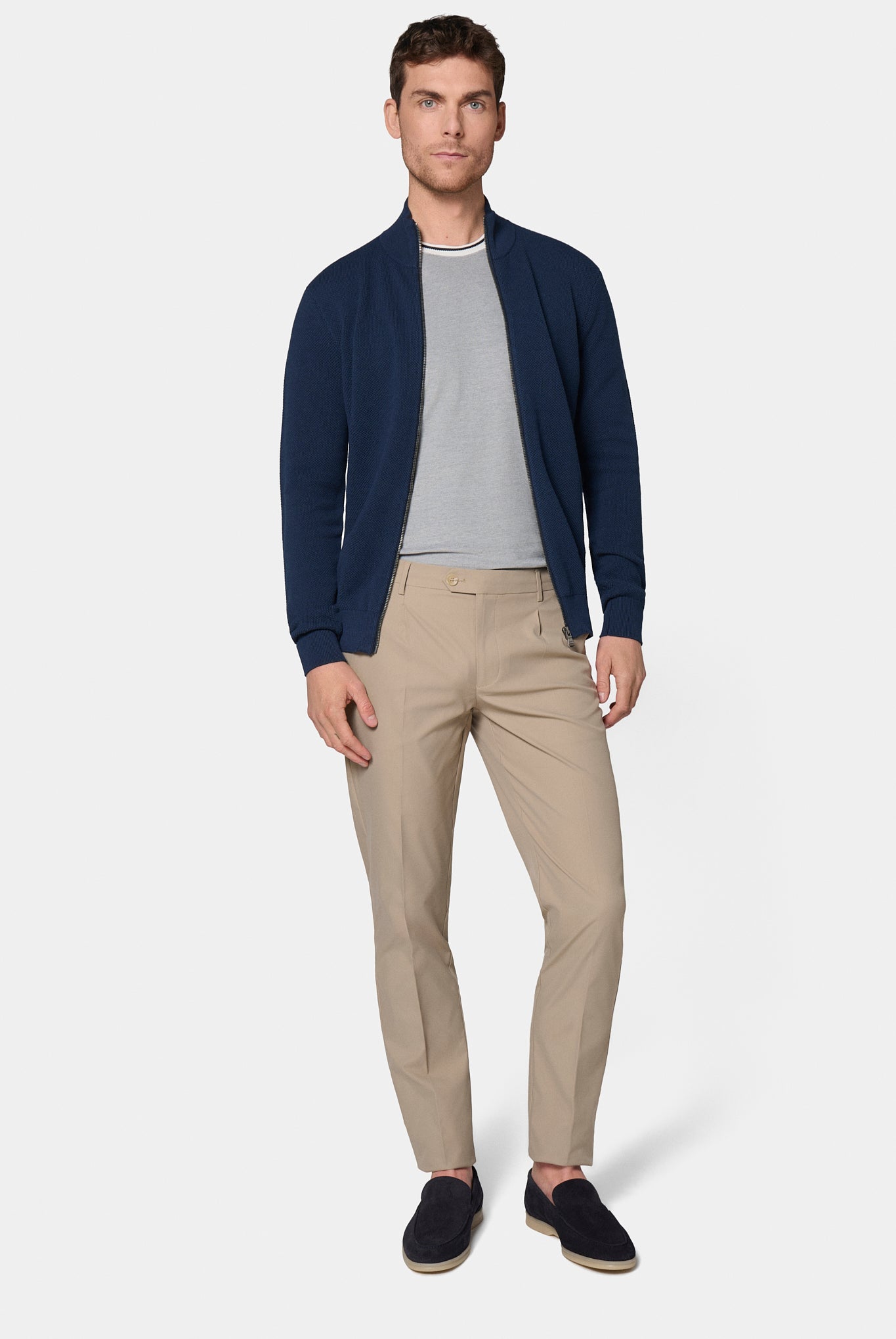 Gilet zippé col montant Jerem vue 5