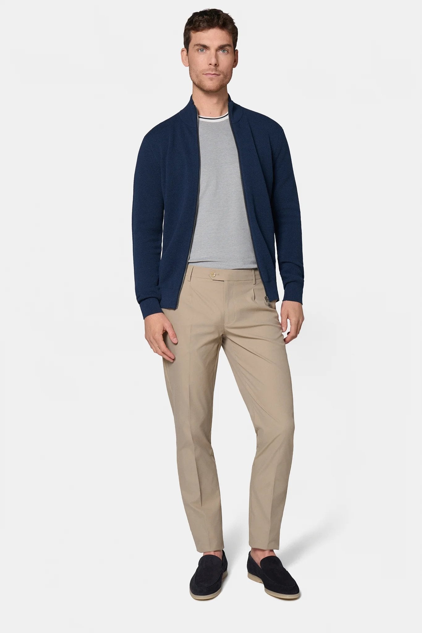 Gilet zippé col montant Jerem vue 5