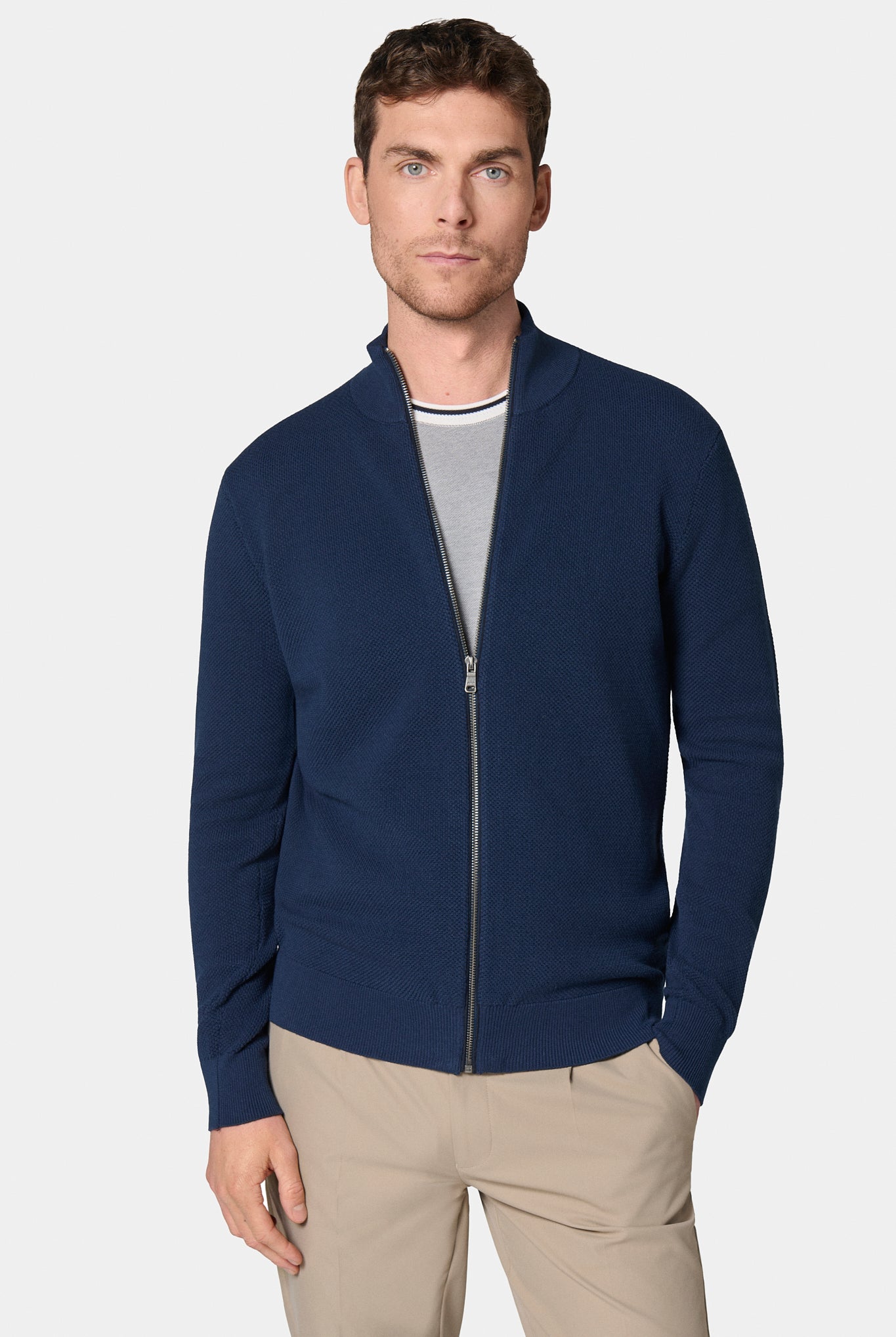Gilet zippé col montant Jerem