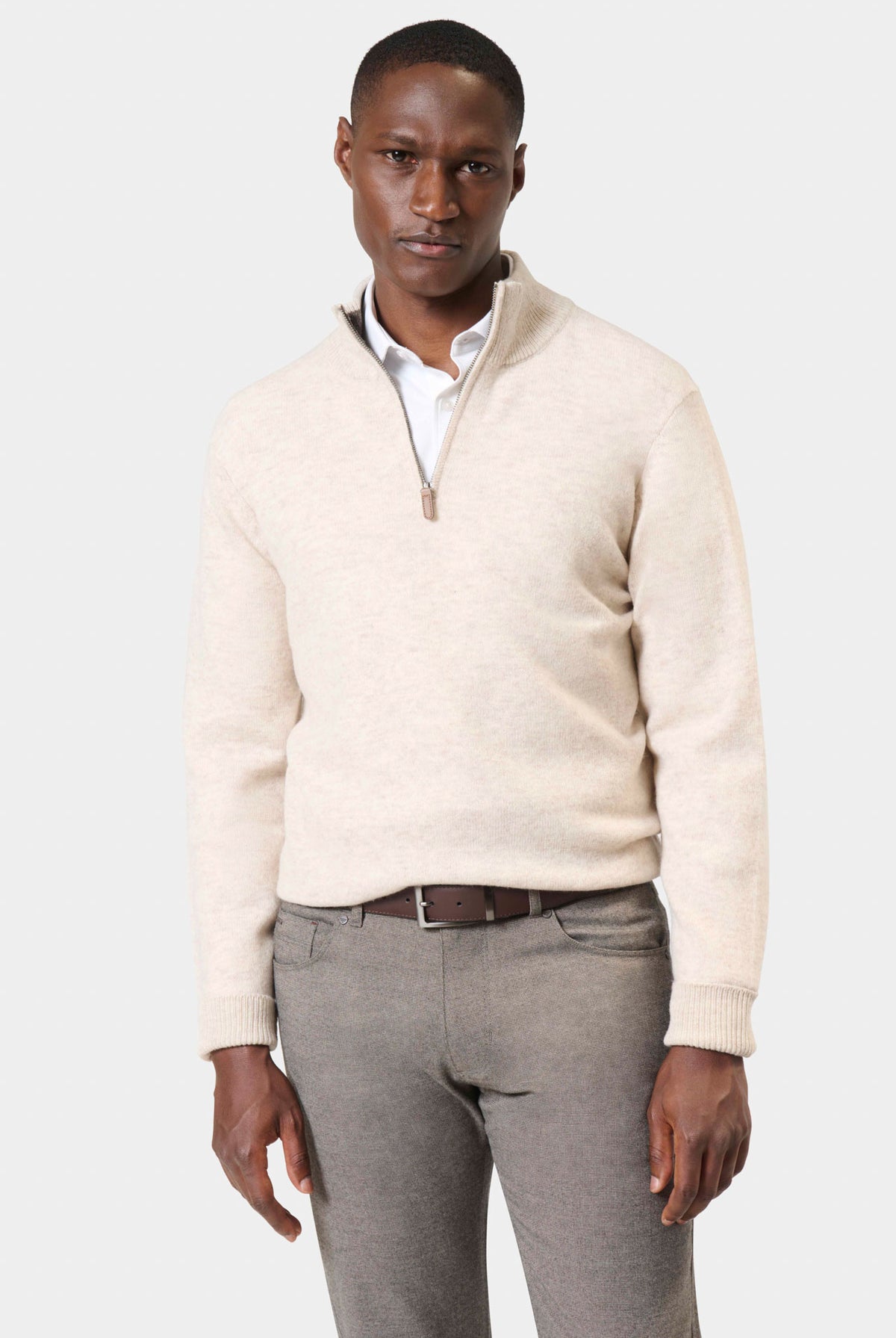 Pull col camionneur Numar — porté