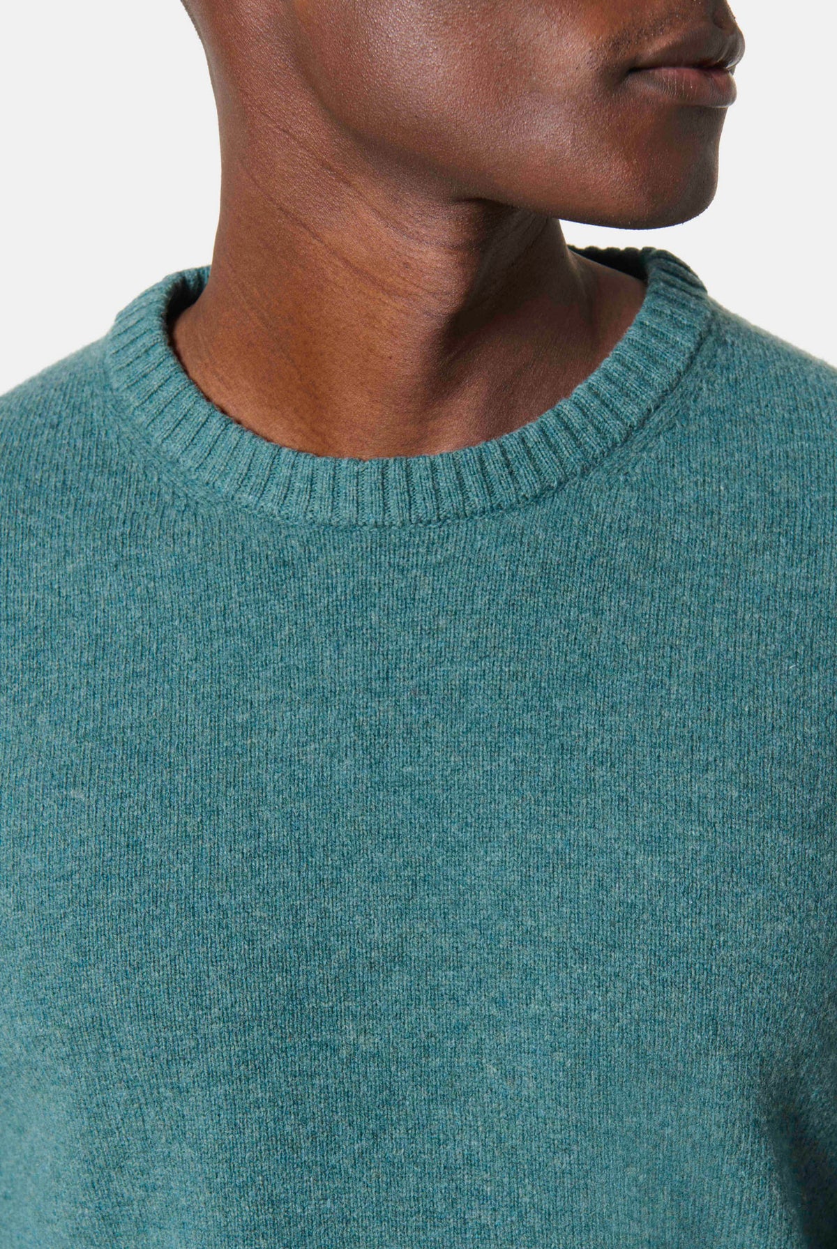 Pull col rond en pure laine d’agneau Jerem Paris, vue de face