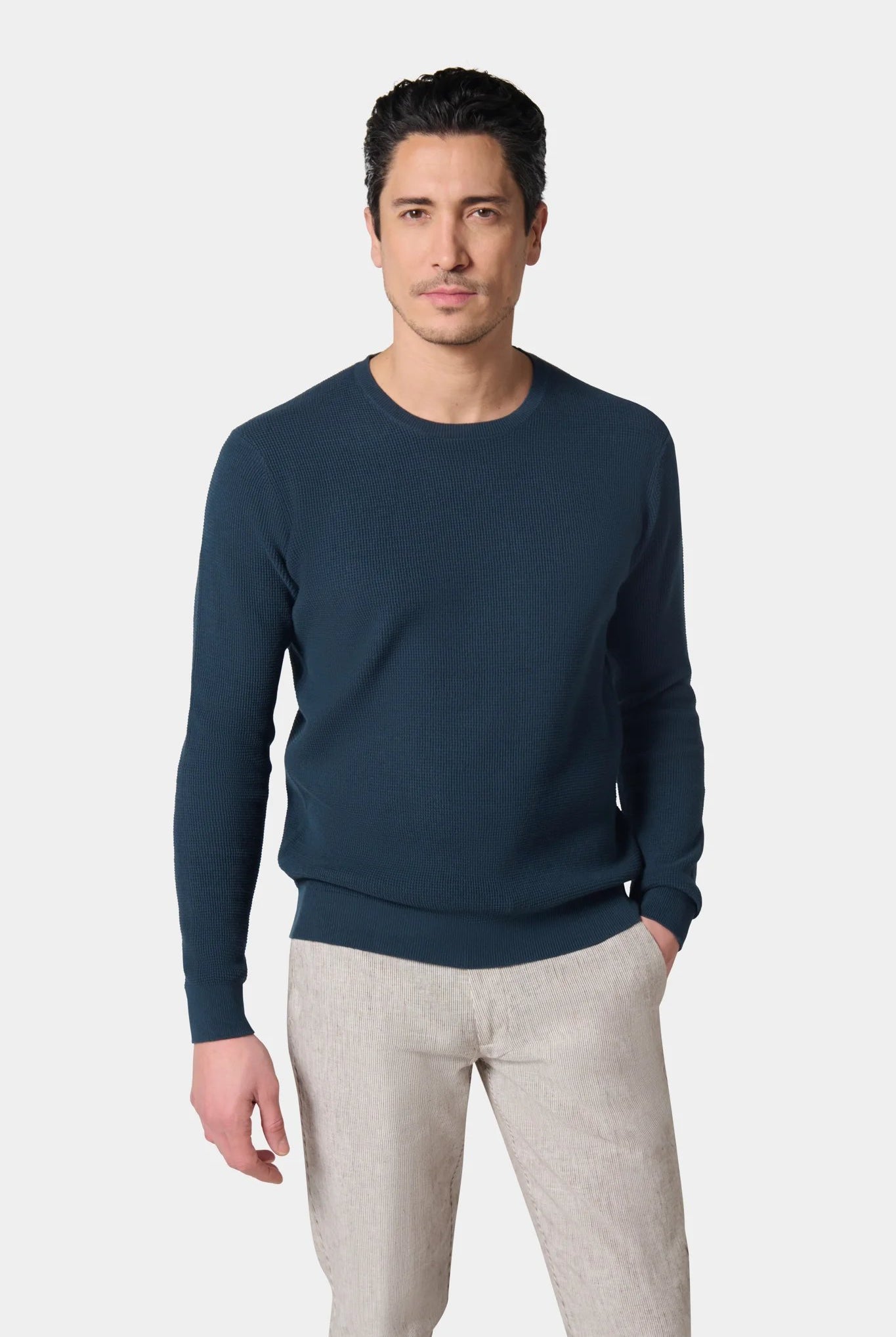 Pull col rond Jerem, coupe droite vue 6