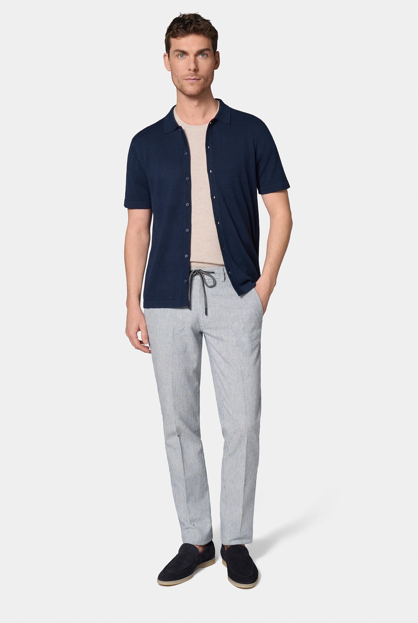 Chemise, maille manches courtes Jerem, col polo vue 6