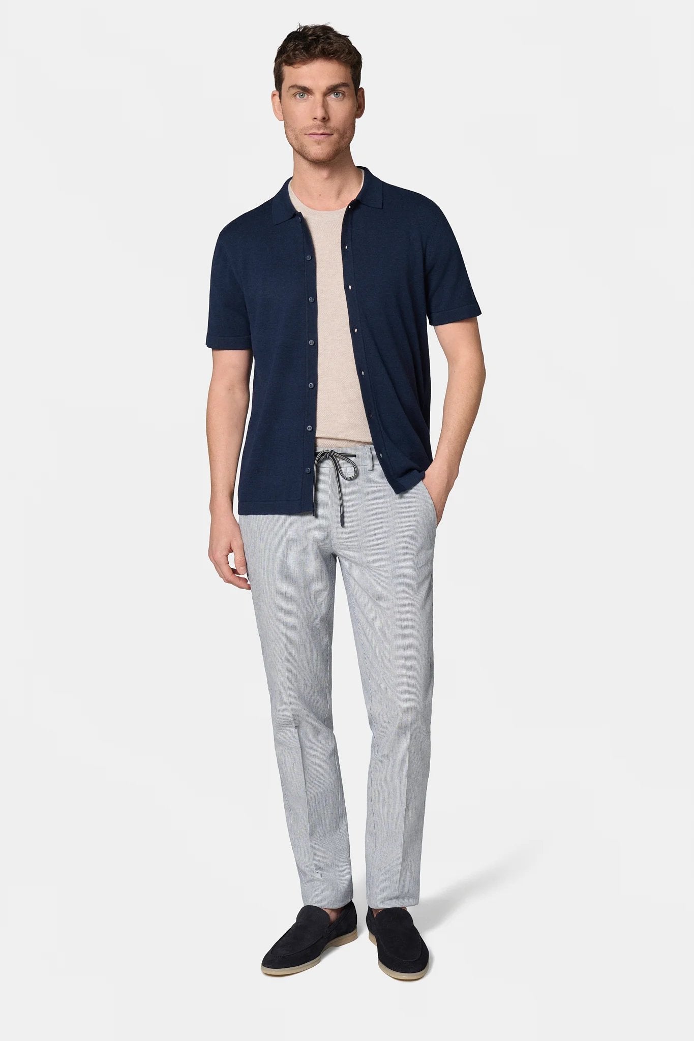 Chemise, maille manches courtes Jerem, col polo vue 6