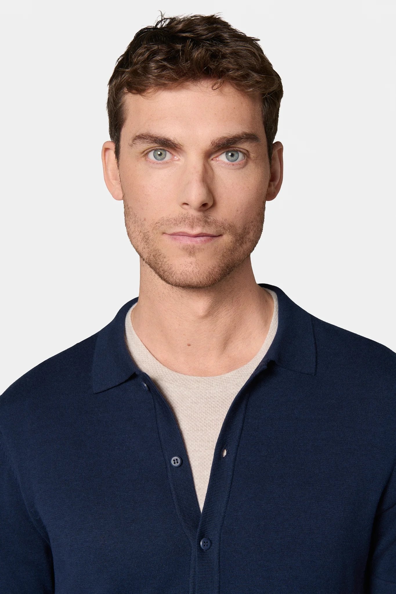 Chemise en maille manches courtes Jerem, col polo vue 5