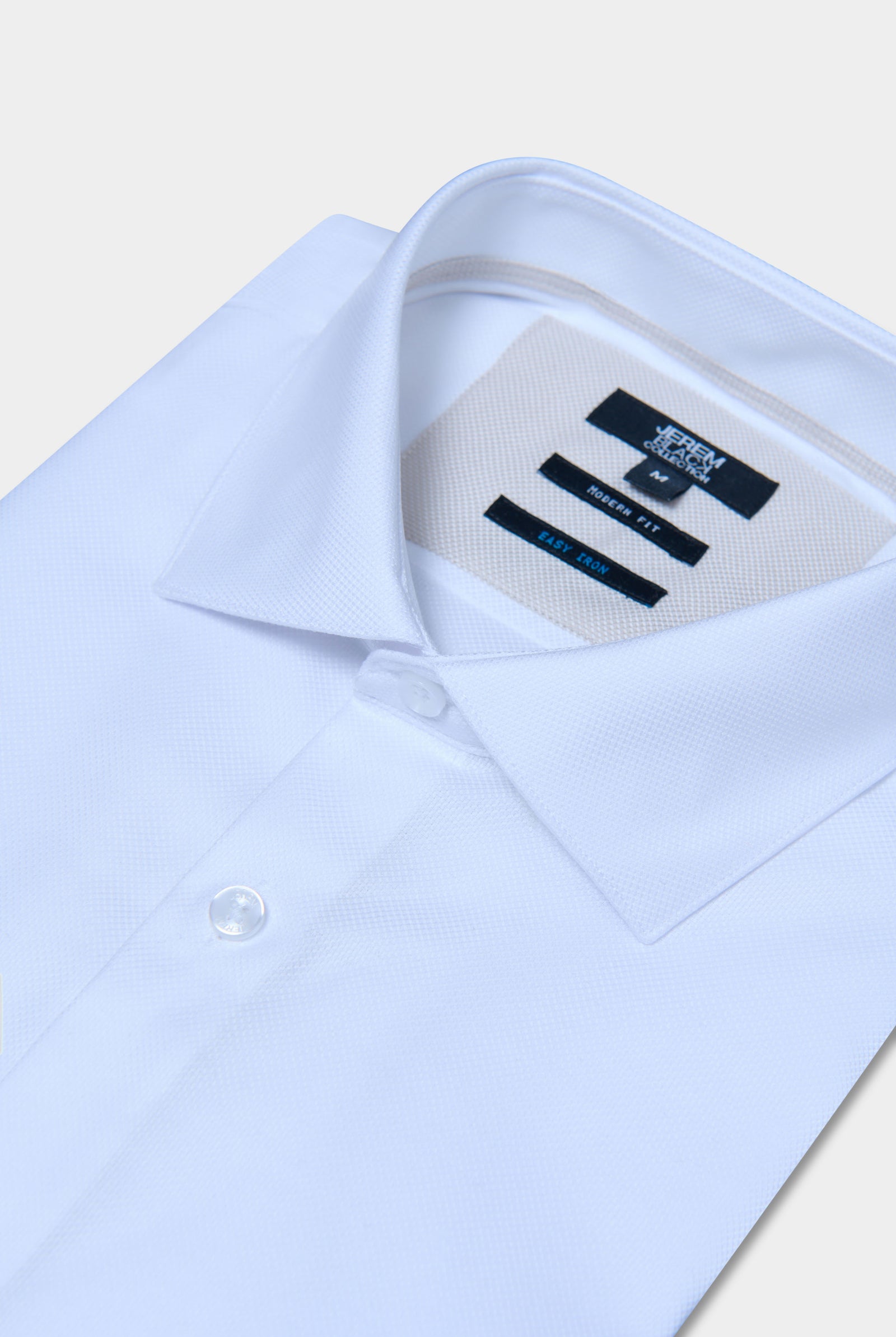 Chemise Jerem, col semi-italien, manches courtes