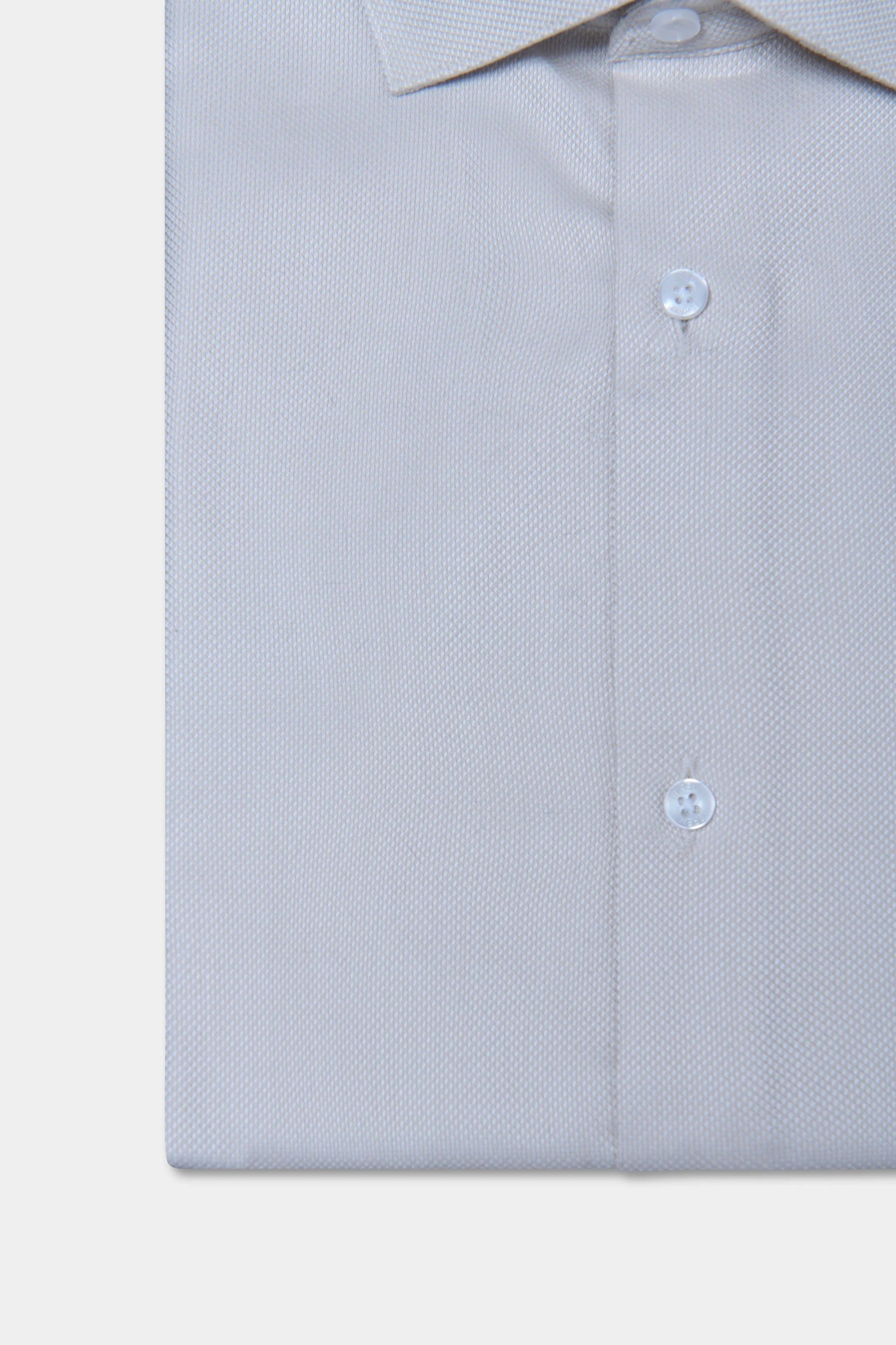 Pur coton manches courtes coupe droite — Chemise Jerem, coupe droite, repassage facile