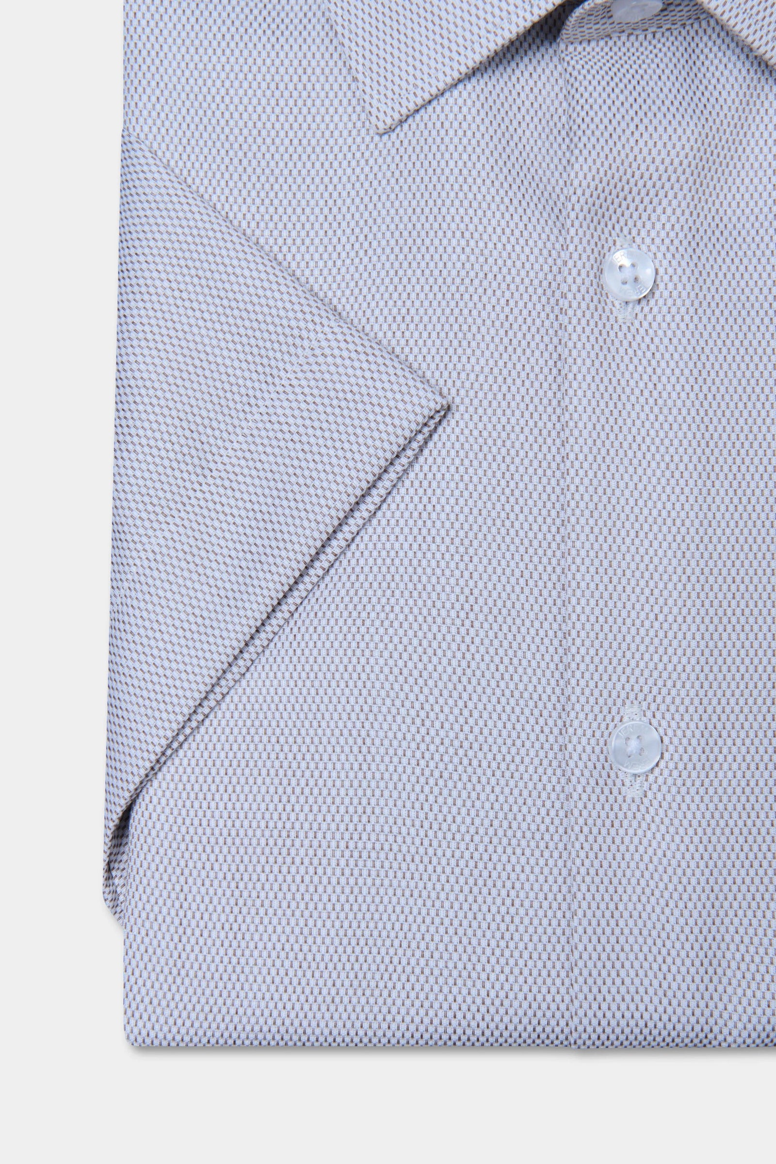 Chemise manches courtes sans repassage droite Jerem, manches courtes, coupe droite