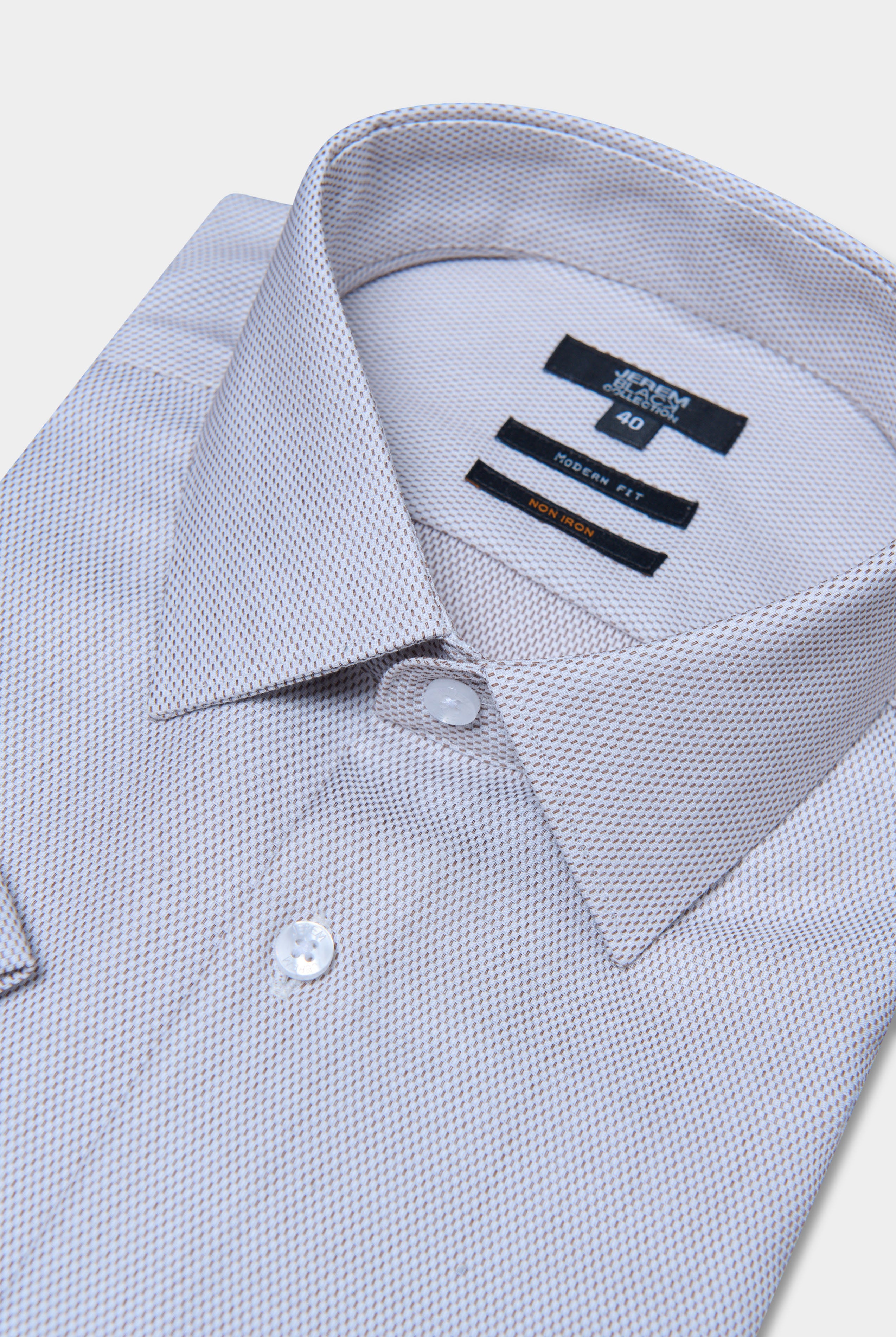 Chemise manches courtes sans repassage Jerem, coupe droite, sans repassage