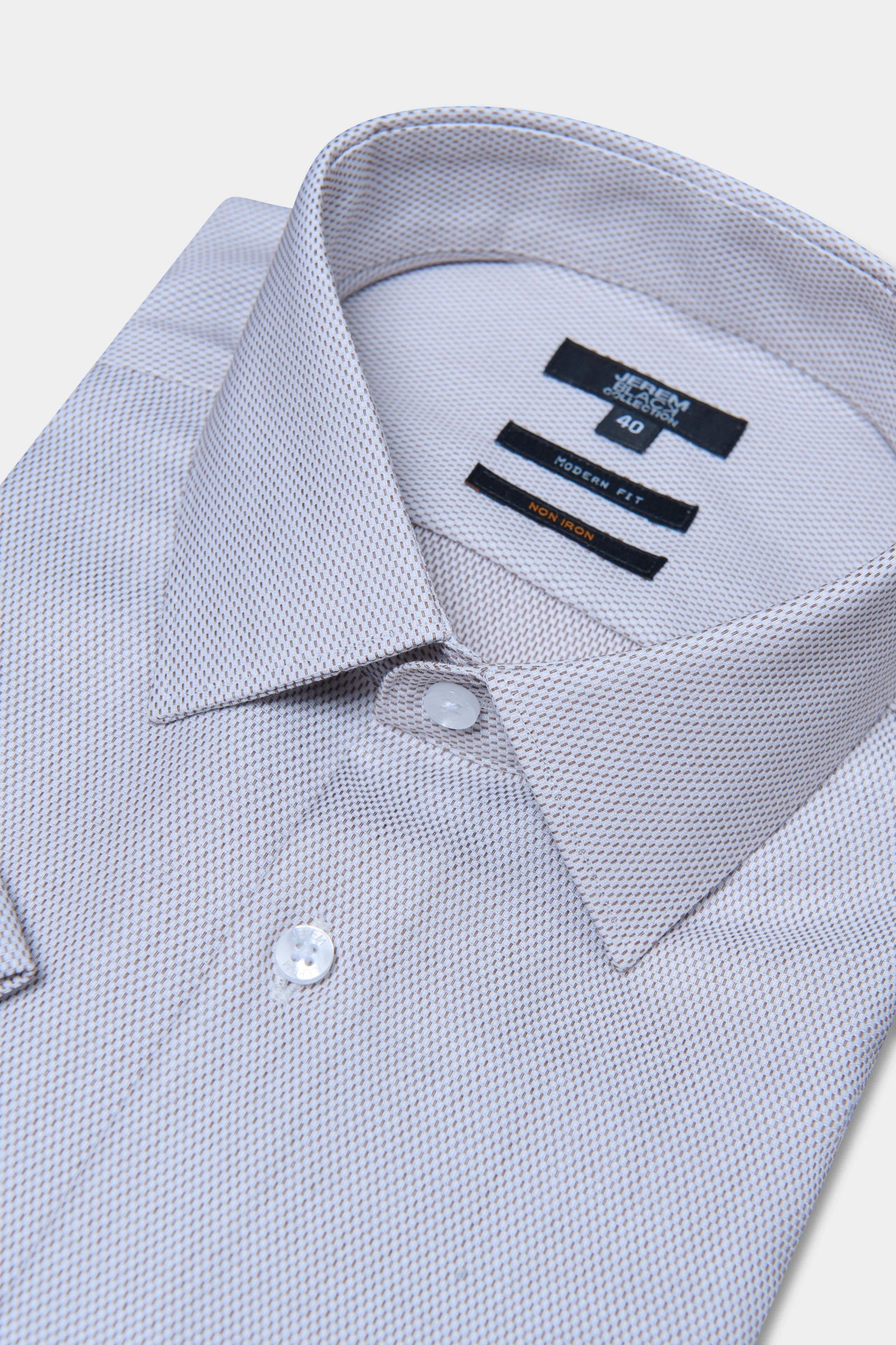 Chemise manches courtes sans repassage Jerem, coupe droite, sans repassage