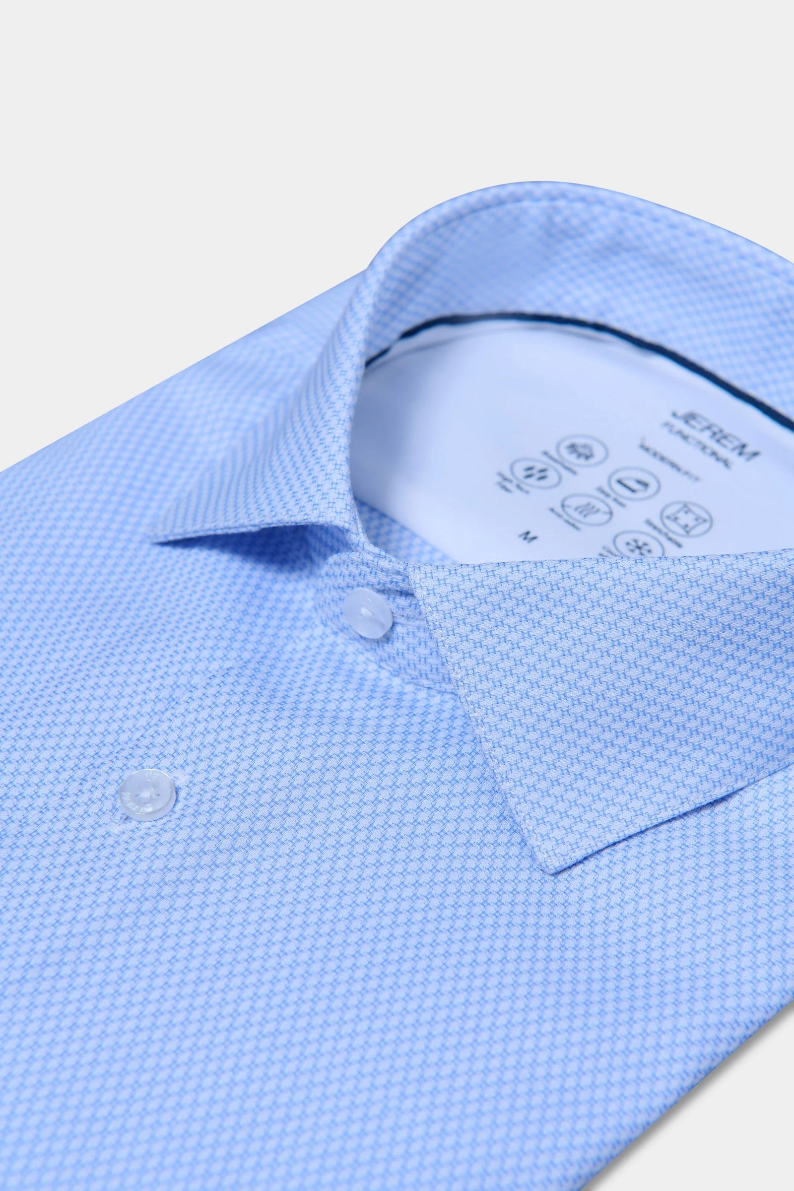 Chemise active, tissu COOLMAX® manches courtes Jerem, manches courtes, coupe droite