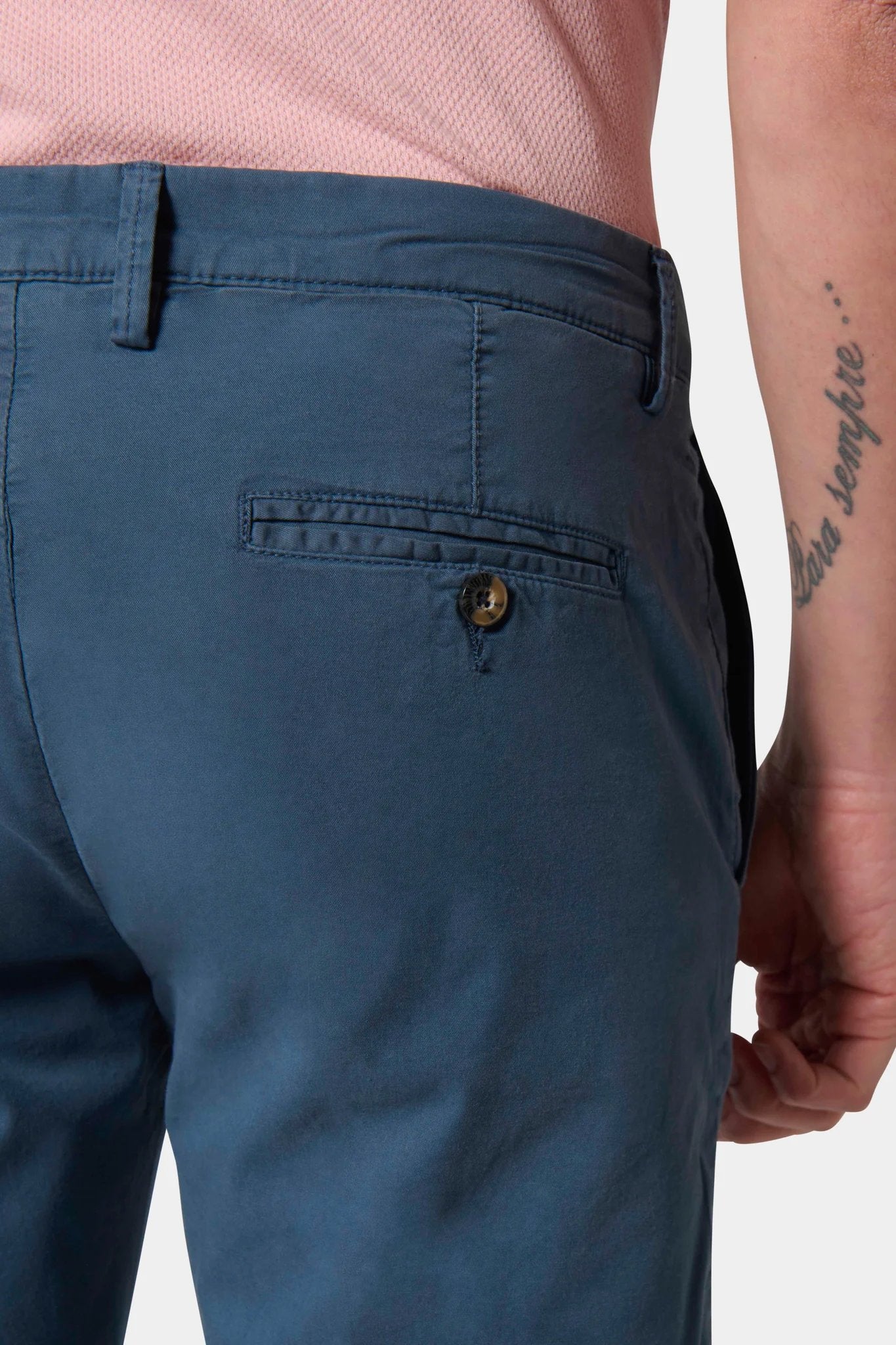 Bermudas décontracté, twill Jerem, poches italiennes