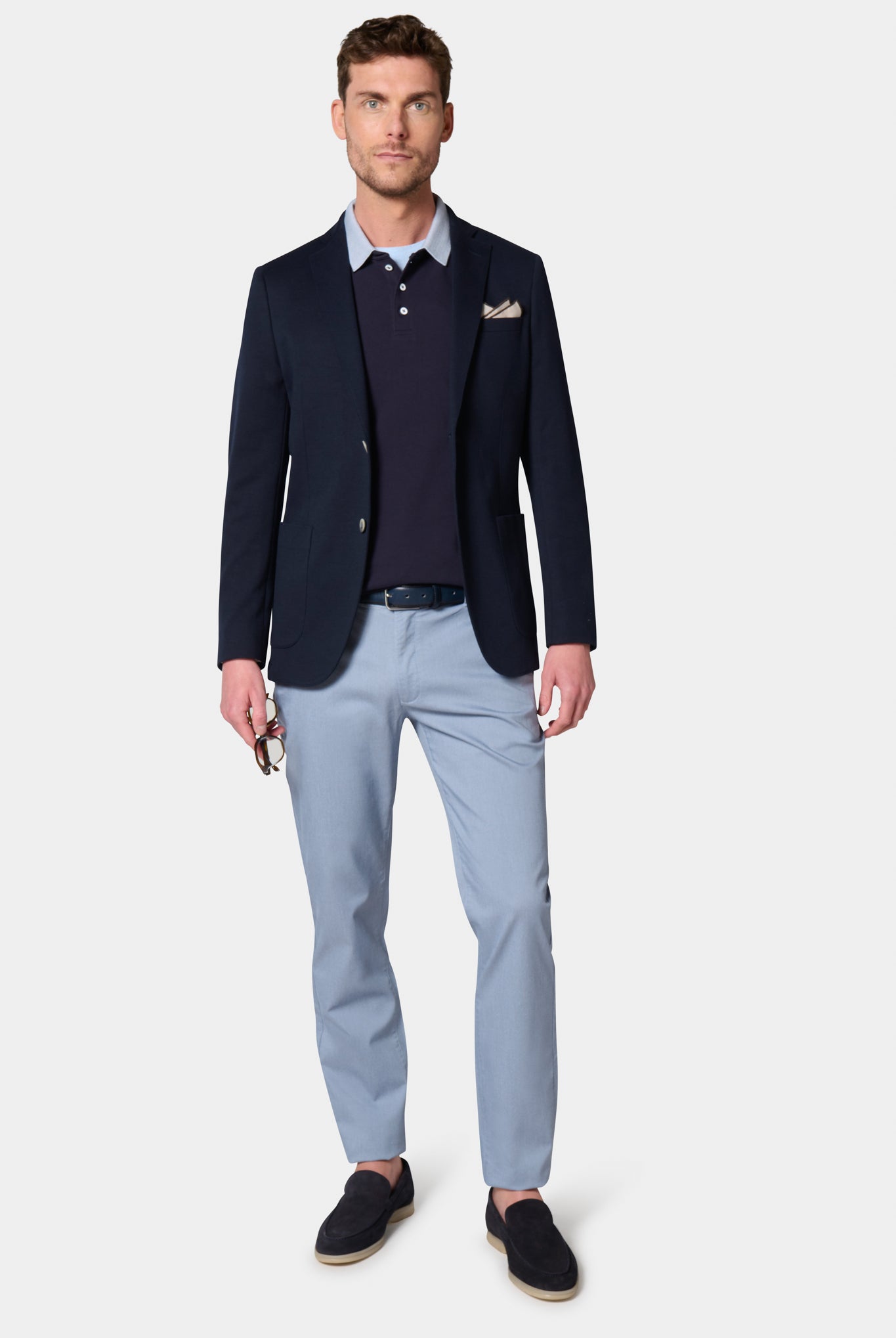 Dobby — Pantalon de ville Jerem, poches italiennes, coupe droite