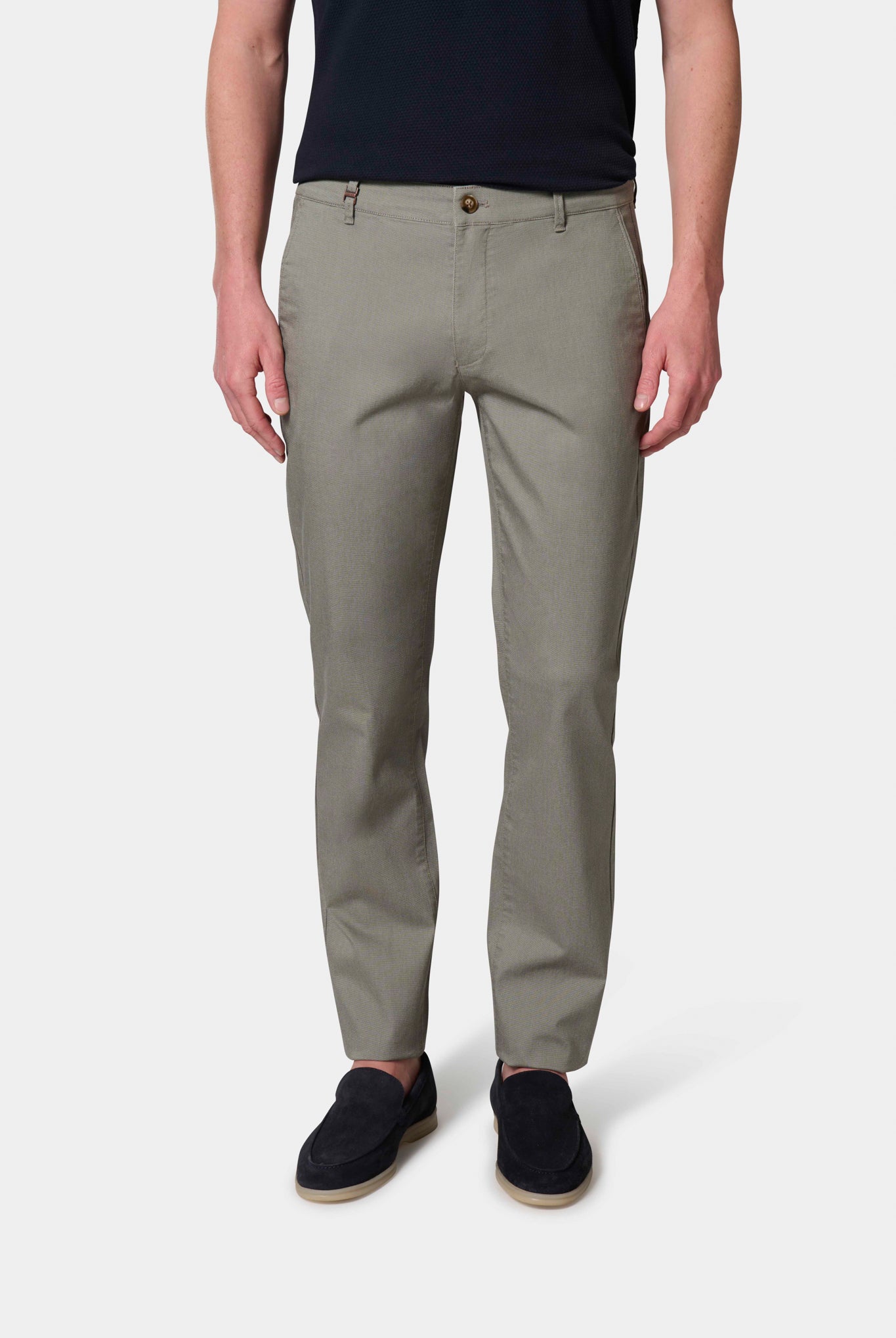 Pantalon de ville, dobby Jerem, poches italiennes