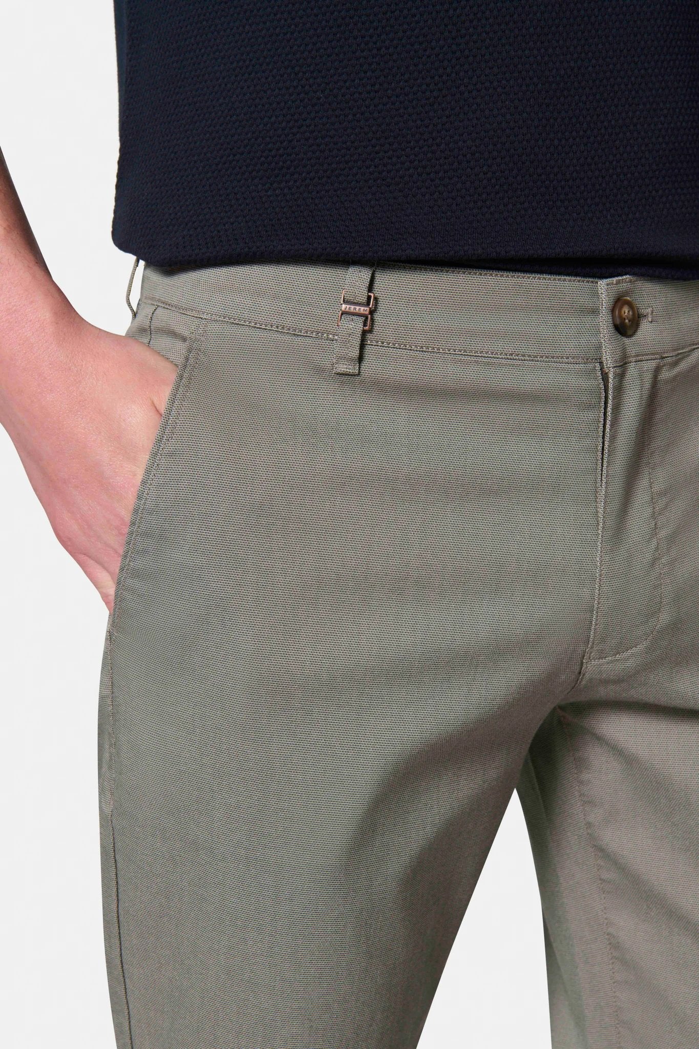 Dobby — Pantalon de ville Jerem, poches italiennes