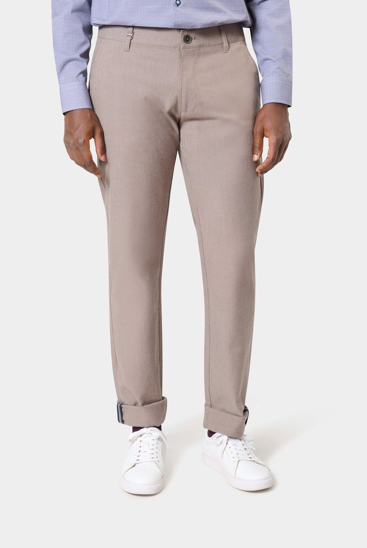Pantalon décontracté en rayure subtile — Jerem Paris