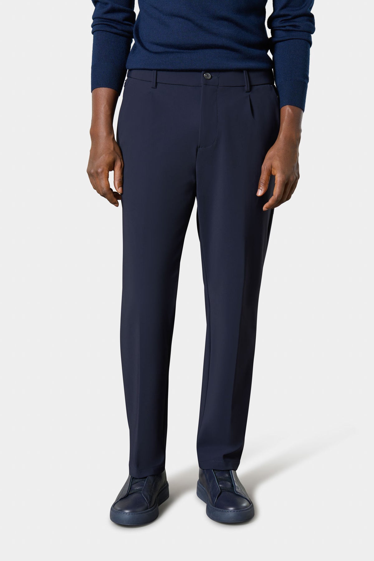 Pantalon en maille technique stretch