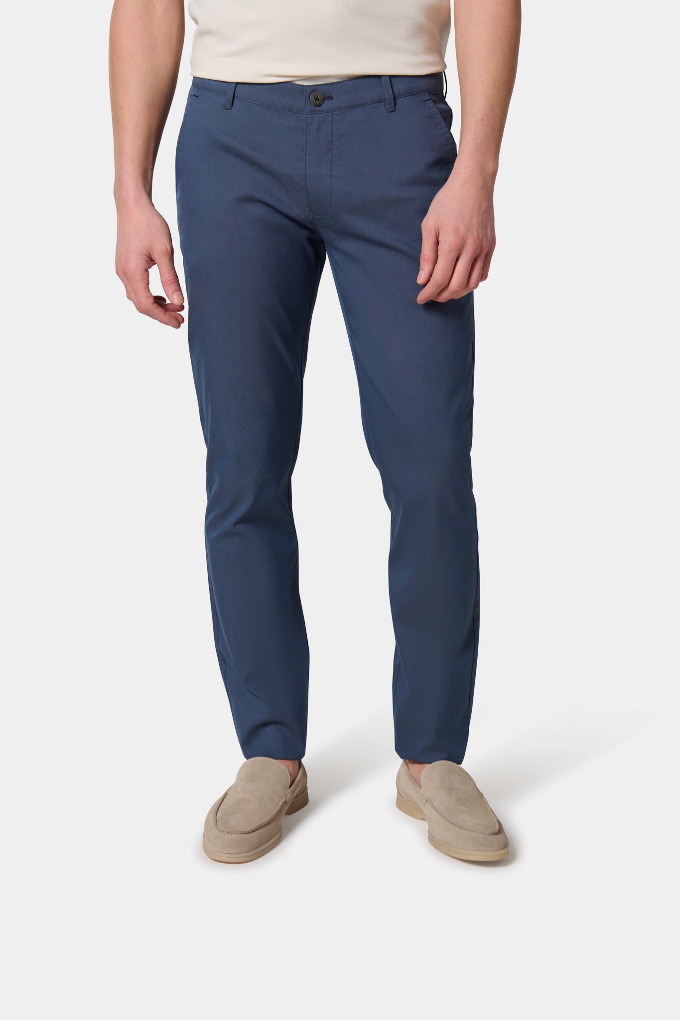 Pantalon de ville Jerem, coloris bleu marine