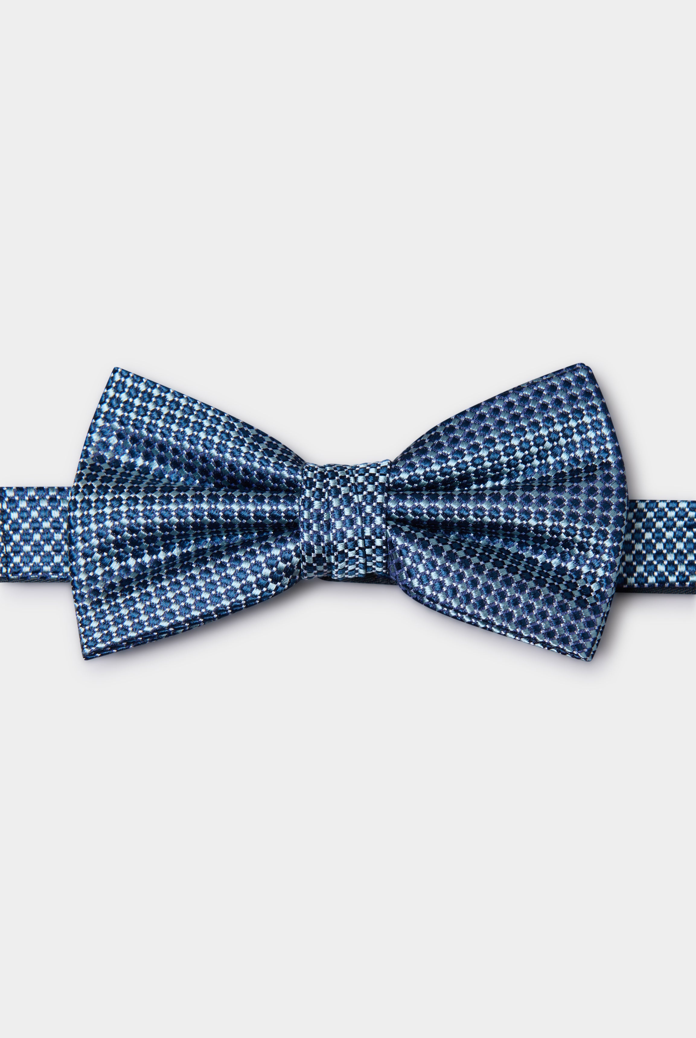 Noeud papillon à micro-motif géométrique Jerem