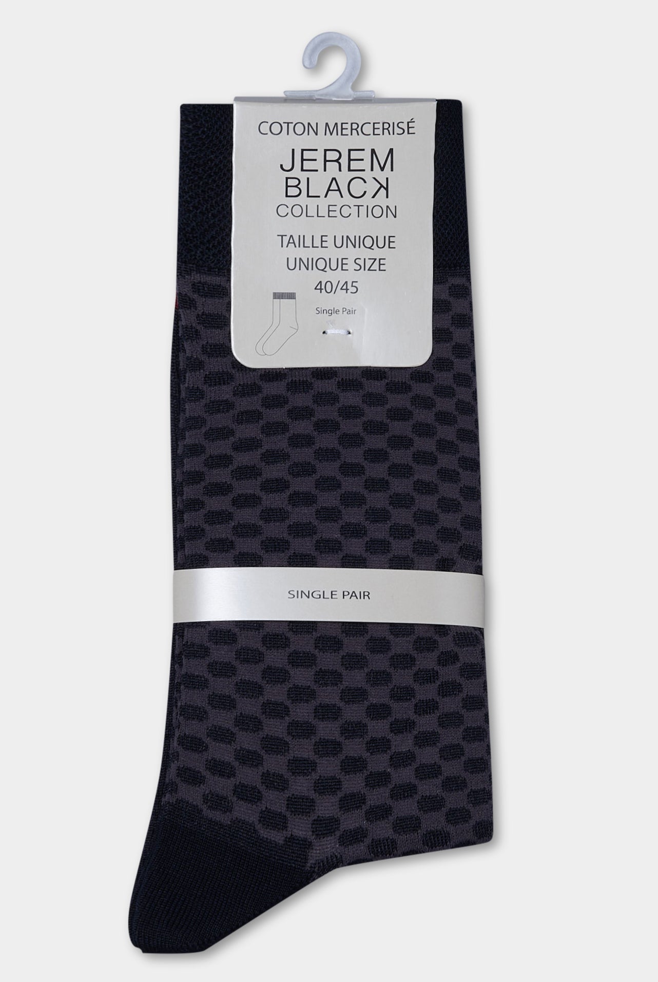Chaussettes fantaisies en coton mercerisé Jerem