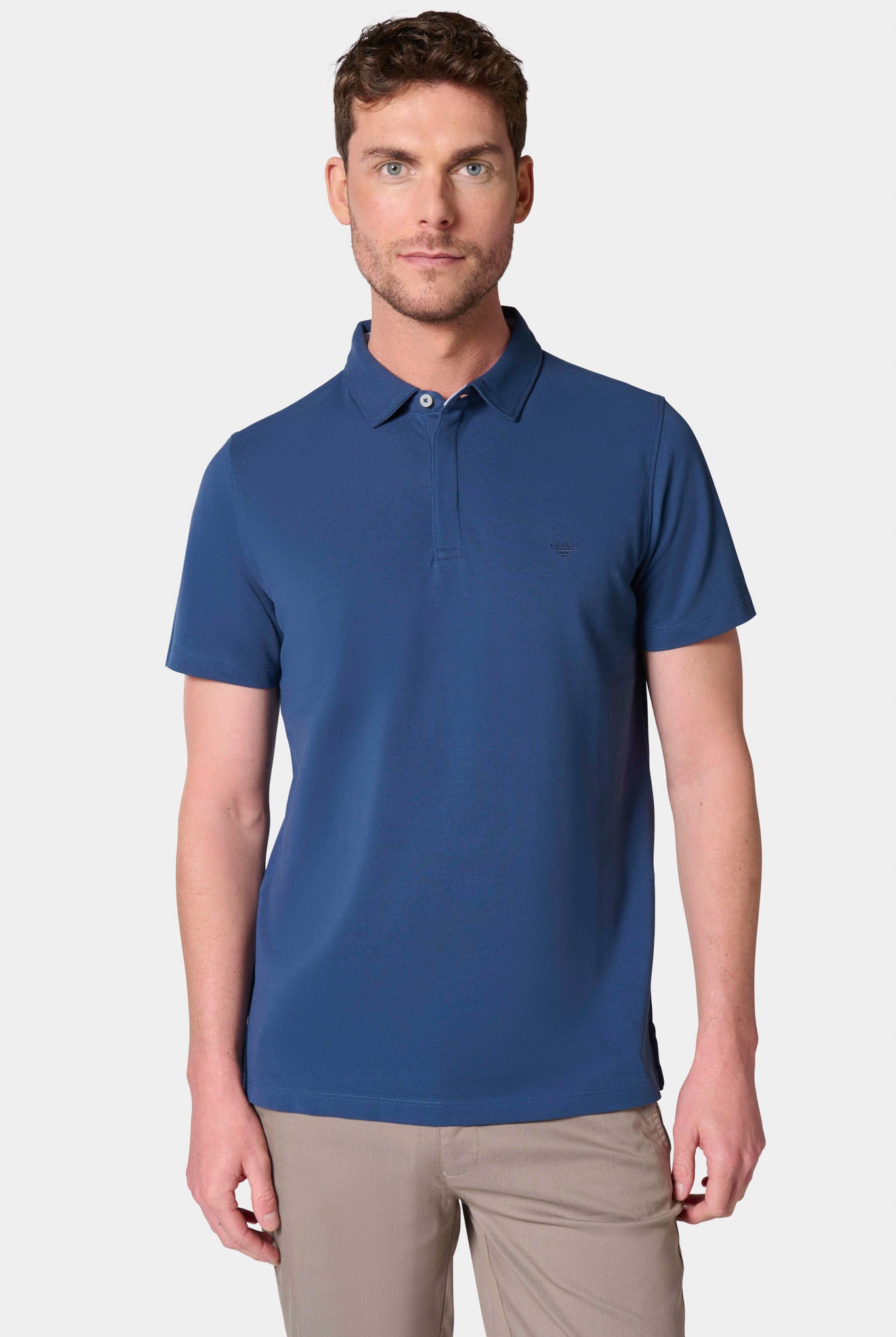 Piqué coton manches courtes — Polo Jerem, manches courtes, coupe confortable