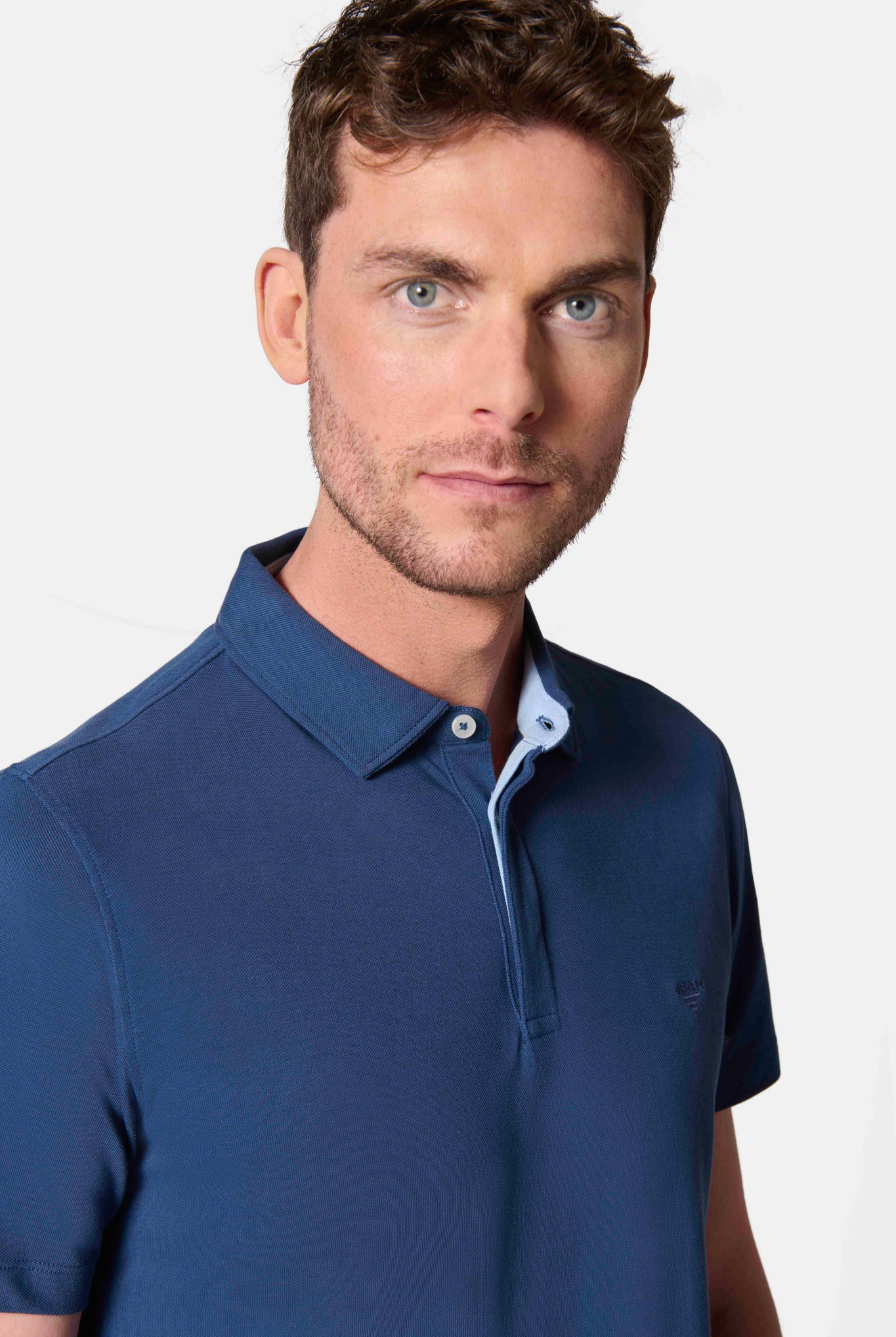 Polo Jerem, coupe confortable, col chemise