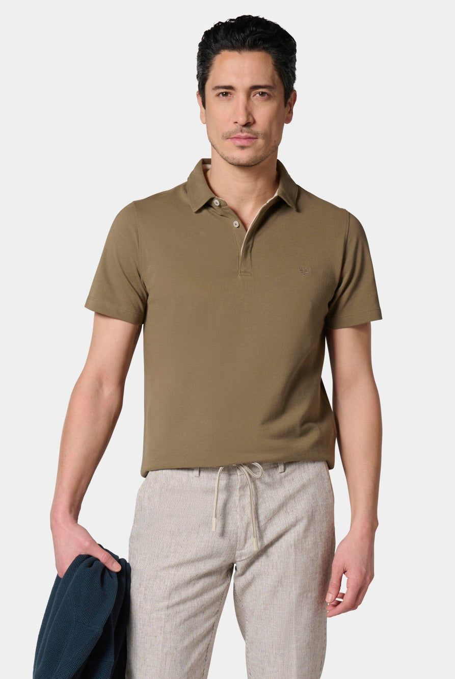 Polo Jerem, col chemise, manches courtes