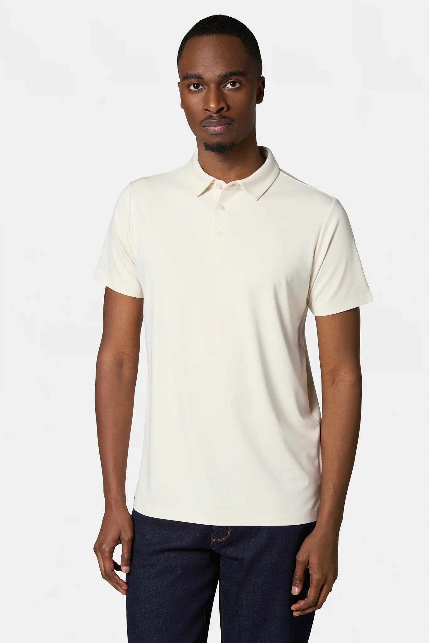 Polo en matière technique Manches courtes ligne Activewear Jerem, col polo, manches courtes, coupe confortable