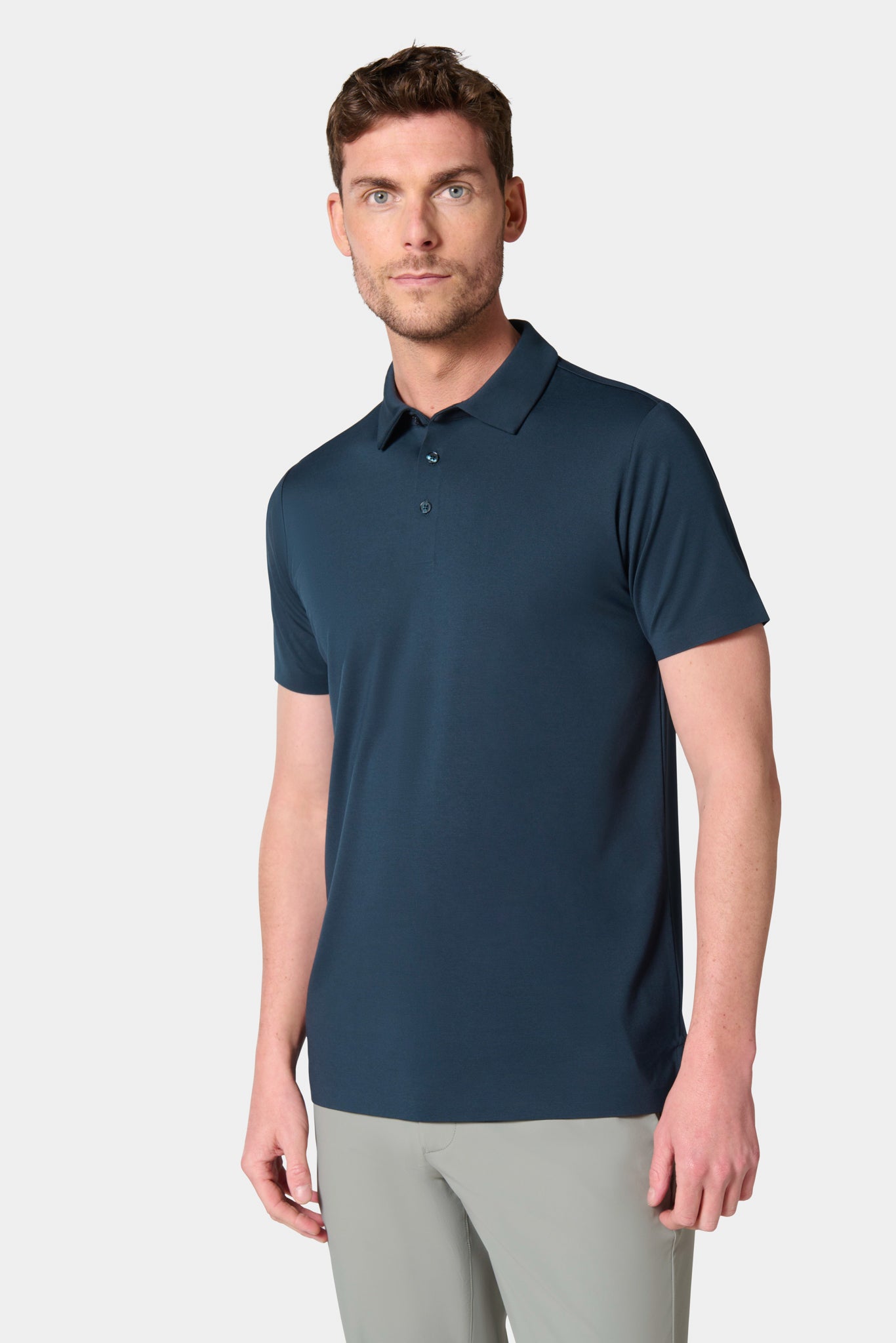 Polo, matière technique Manches courtes ligne Activewear Jerem, coupe confortable, col polo