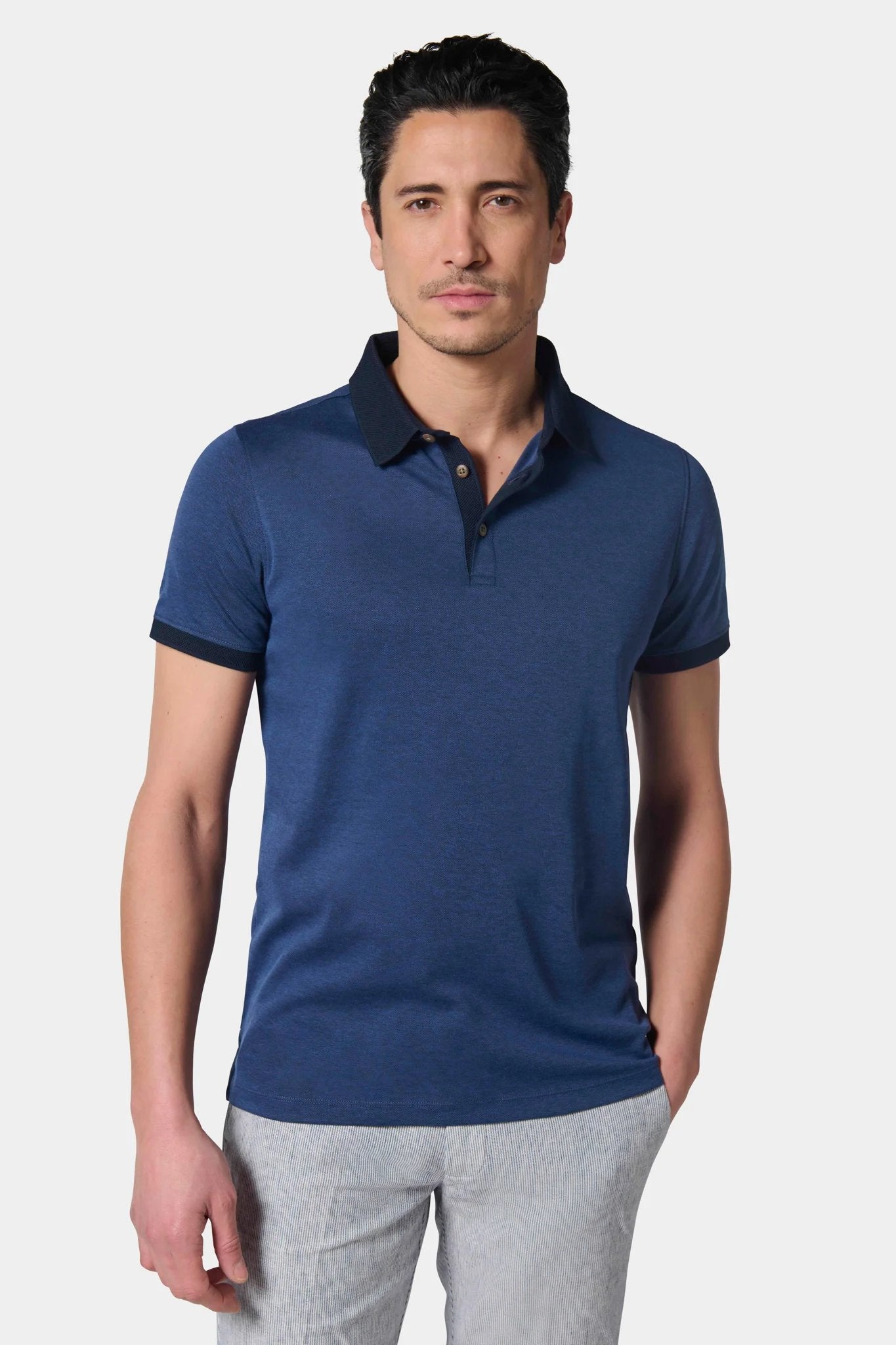 Polo, tissu COOLMAX® manches courtes Jerem, manches courtes, coupe confortable