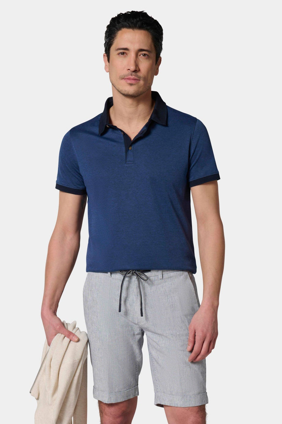 Polo en tissu COOLMAX® manches courtes Jerem, col polo, manches courtes, coupe confortable