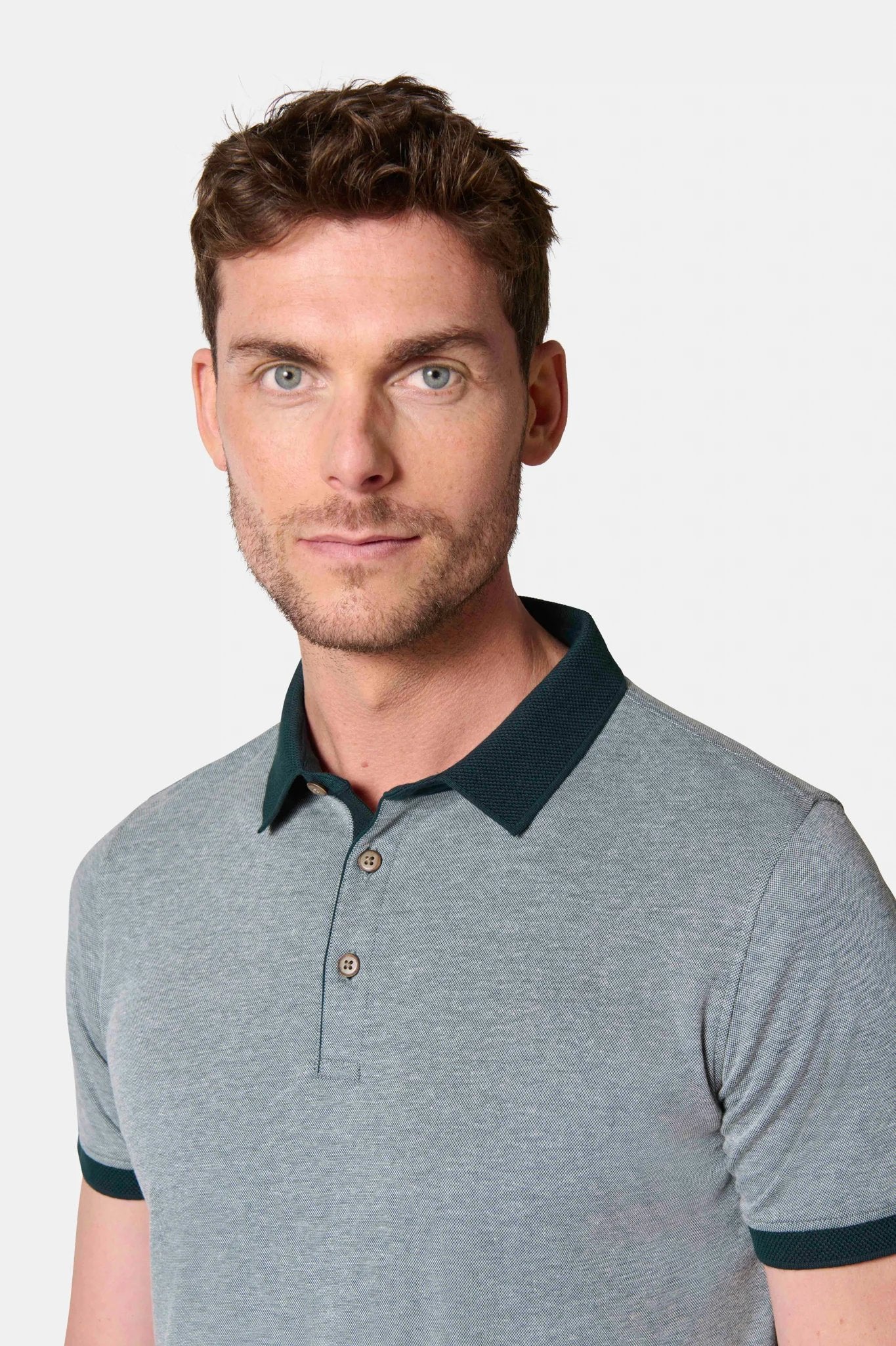 Polo, tissu COOLMAX® manches courtes Jerem, coupe confortable, col polo