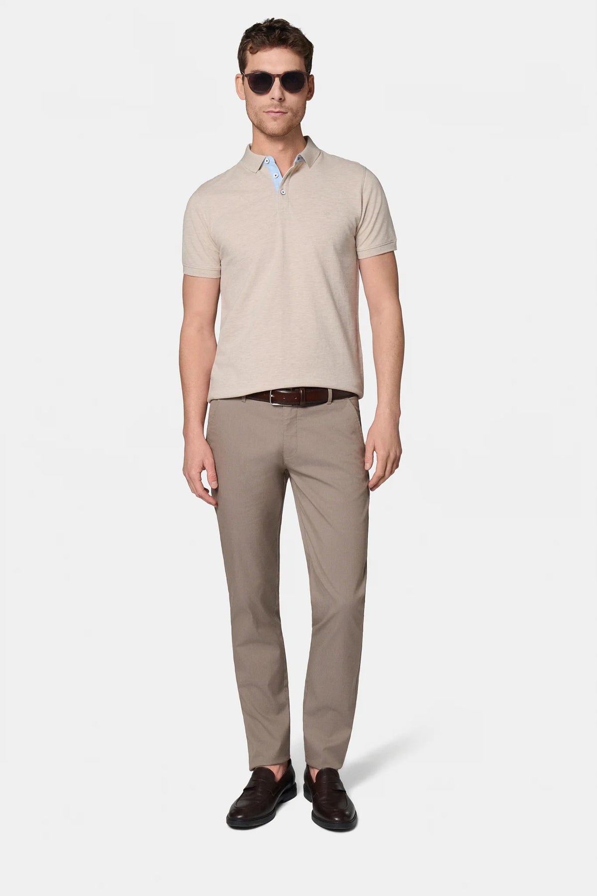 Jerem short-sleeved button polo, short sleeves