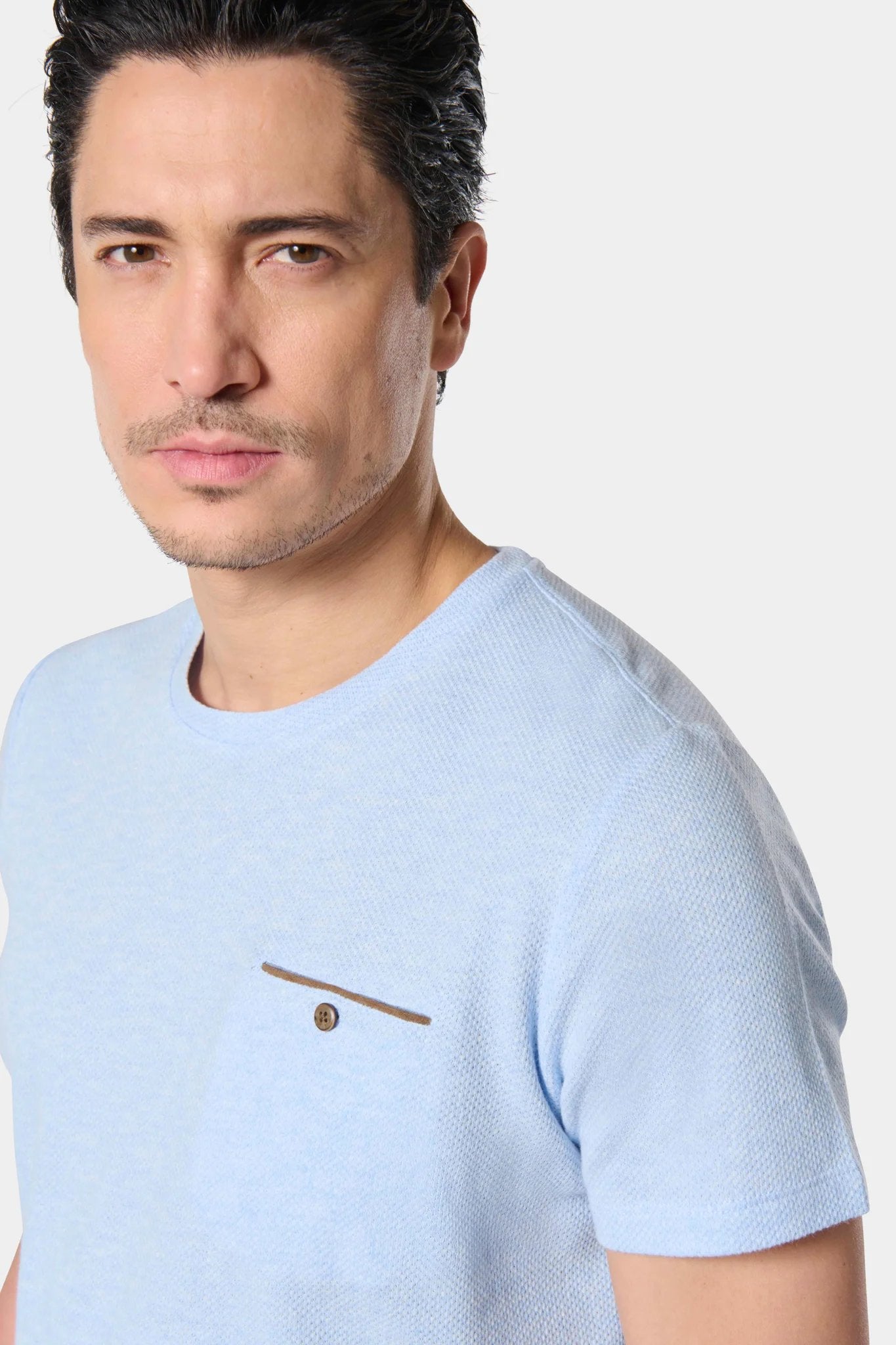 Jacquard — T-shirt Jerem, manches courtes, coupe confortable