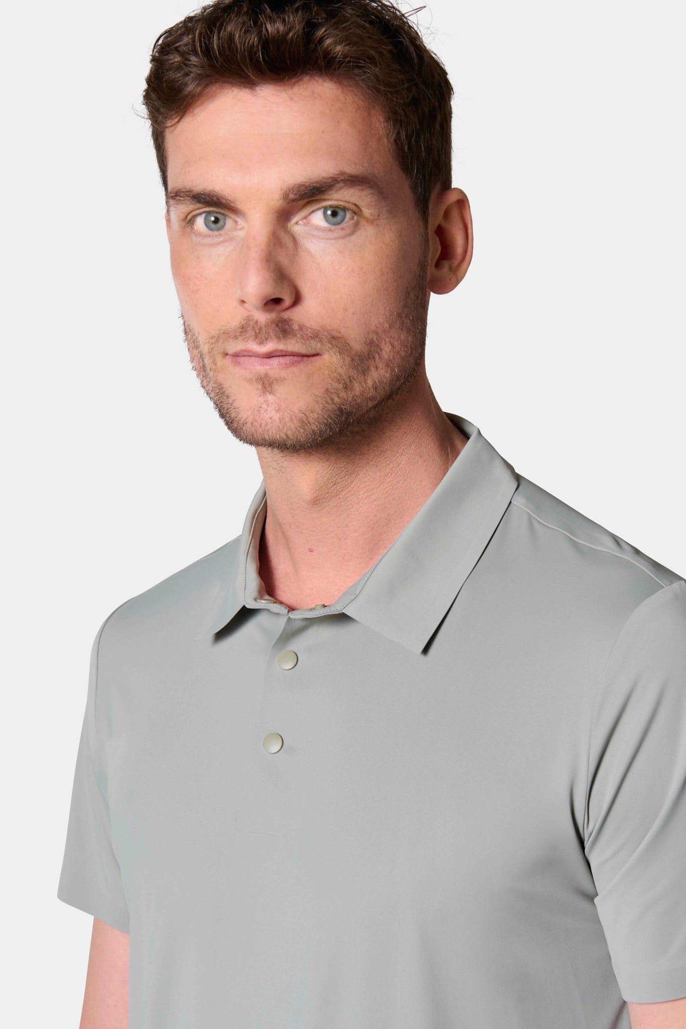 Polo, matière technique avec finitions thermocollées manches courtes ligne Activewear Jerem, manches courtes, coupe confortable