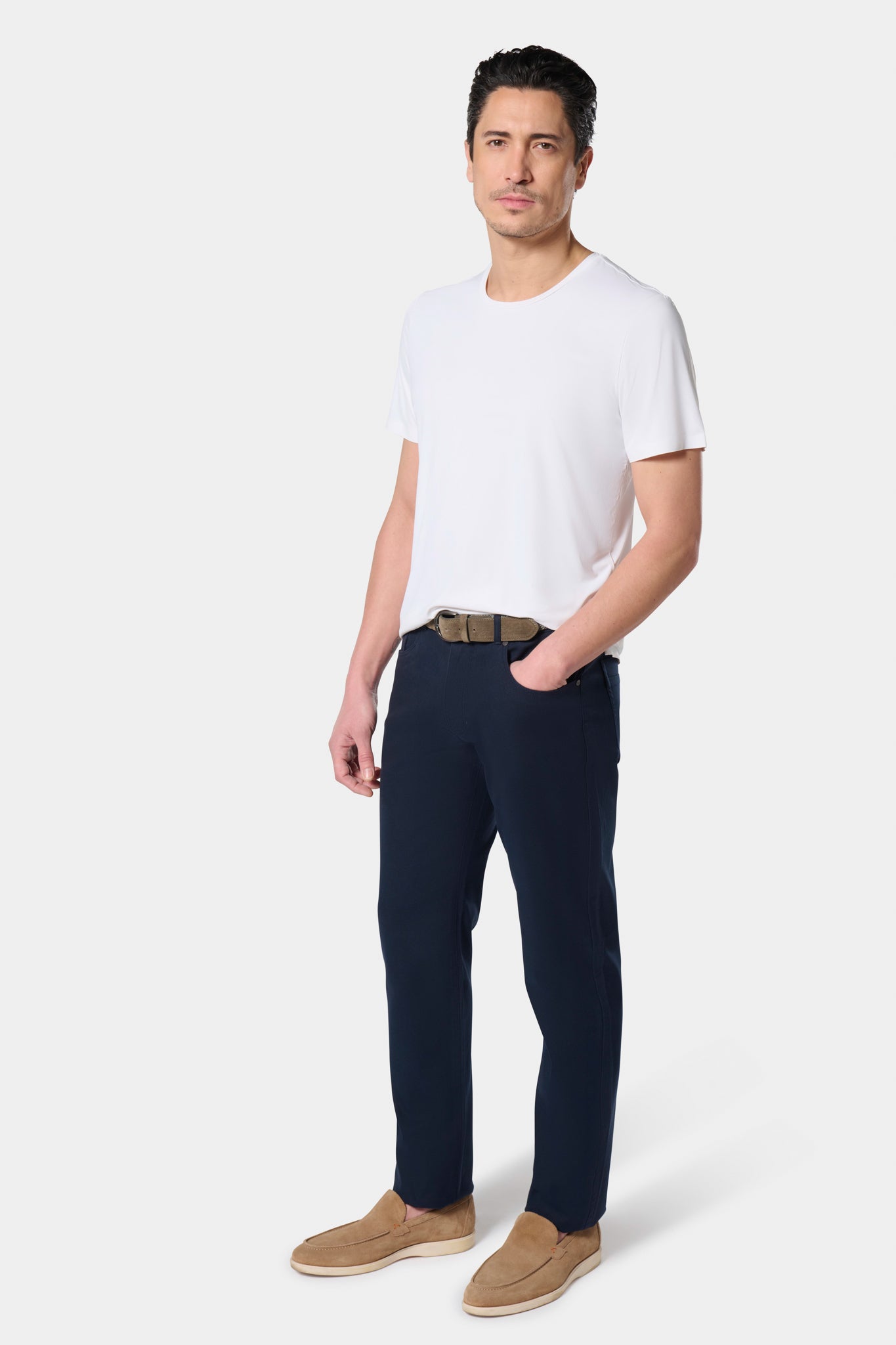 Matière technique avec finitions thermocollées manches courtes ligne Activewear — T-shirt Jerem, manches courtes, coupe confortable