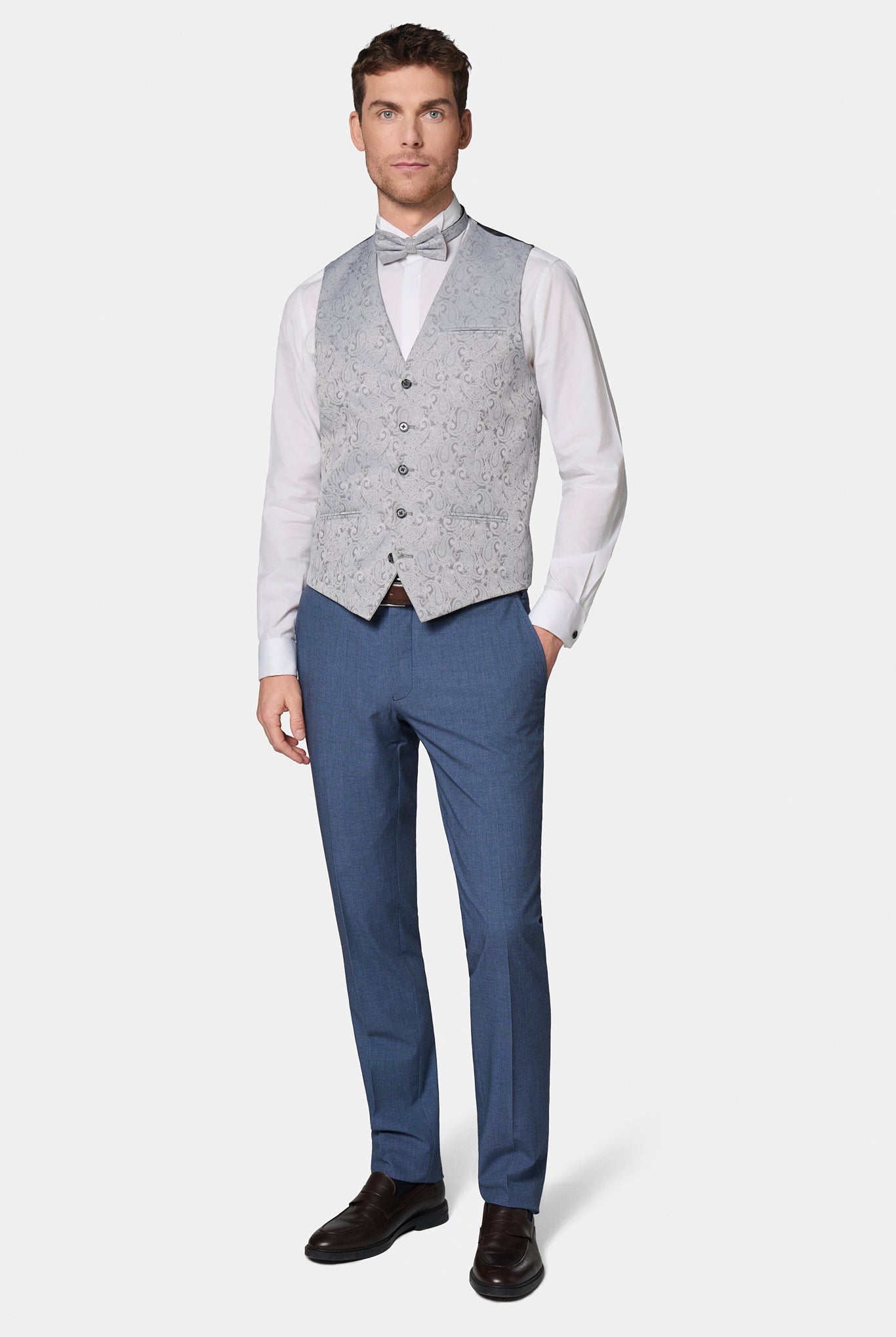 Gilet de cérémonie Jerem, simple boutonnage