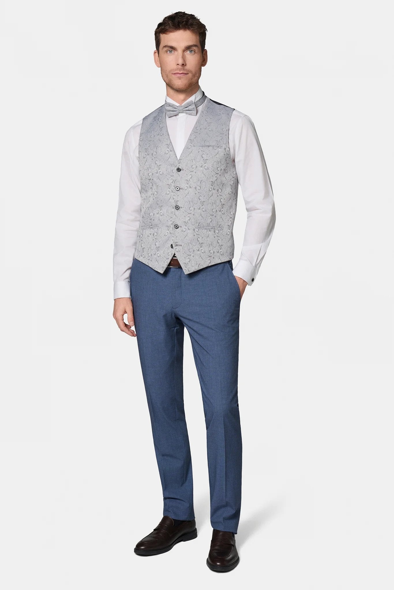 Gilet de cérémonie Jerem, simple boutonnage