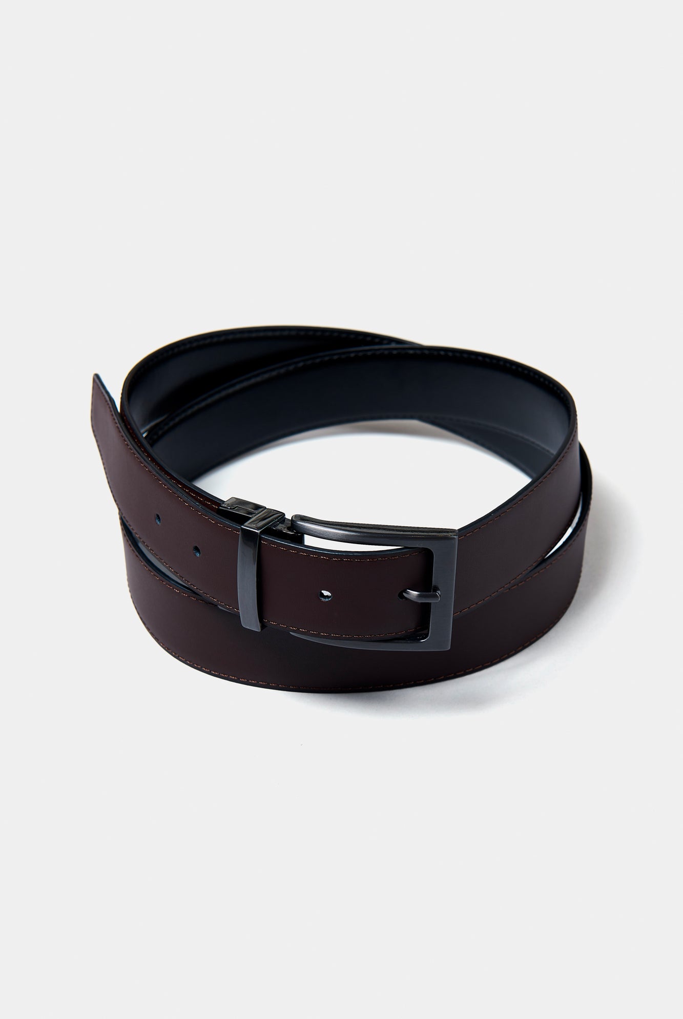 Ceinture, cuir bicolore Jerem