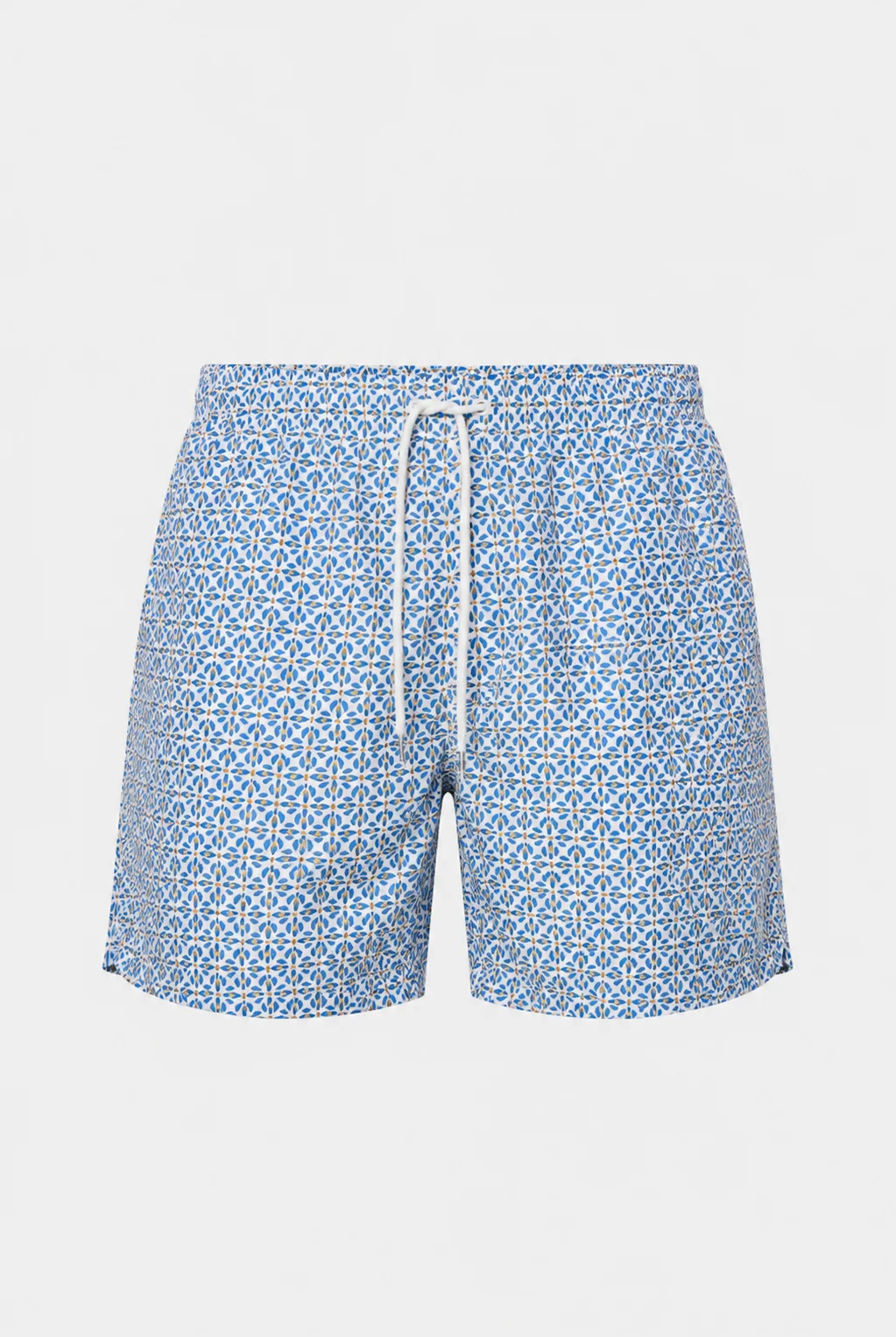 Maillot de bain à imprimé géométrique bleu ciel Jerem — packshot