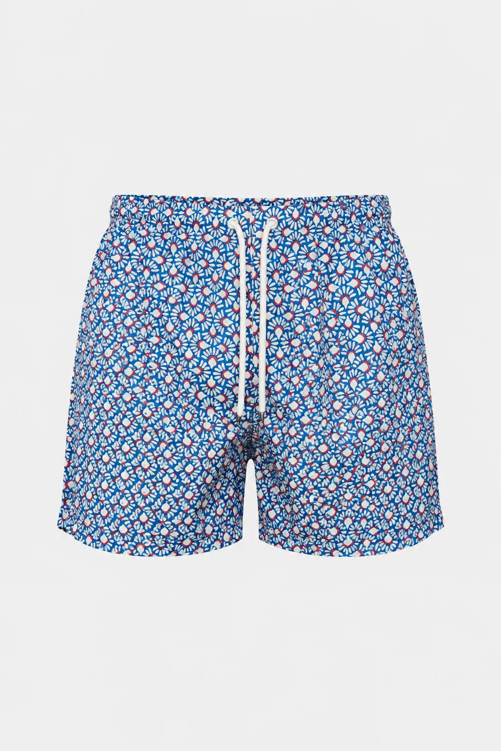 Maillot de bain à imprimé mosaïque bleu Jerem — packshot