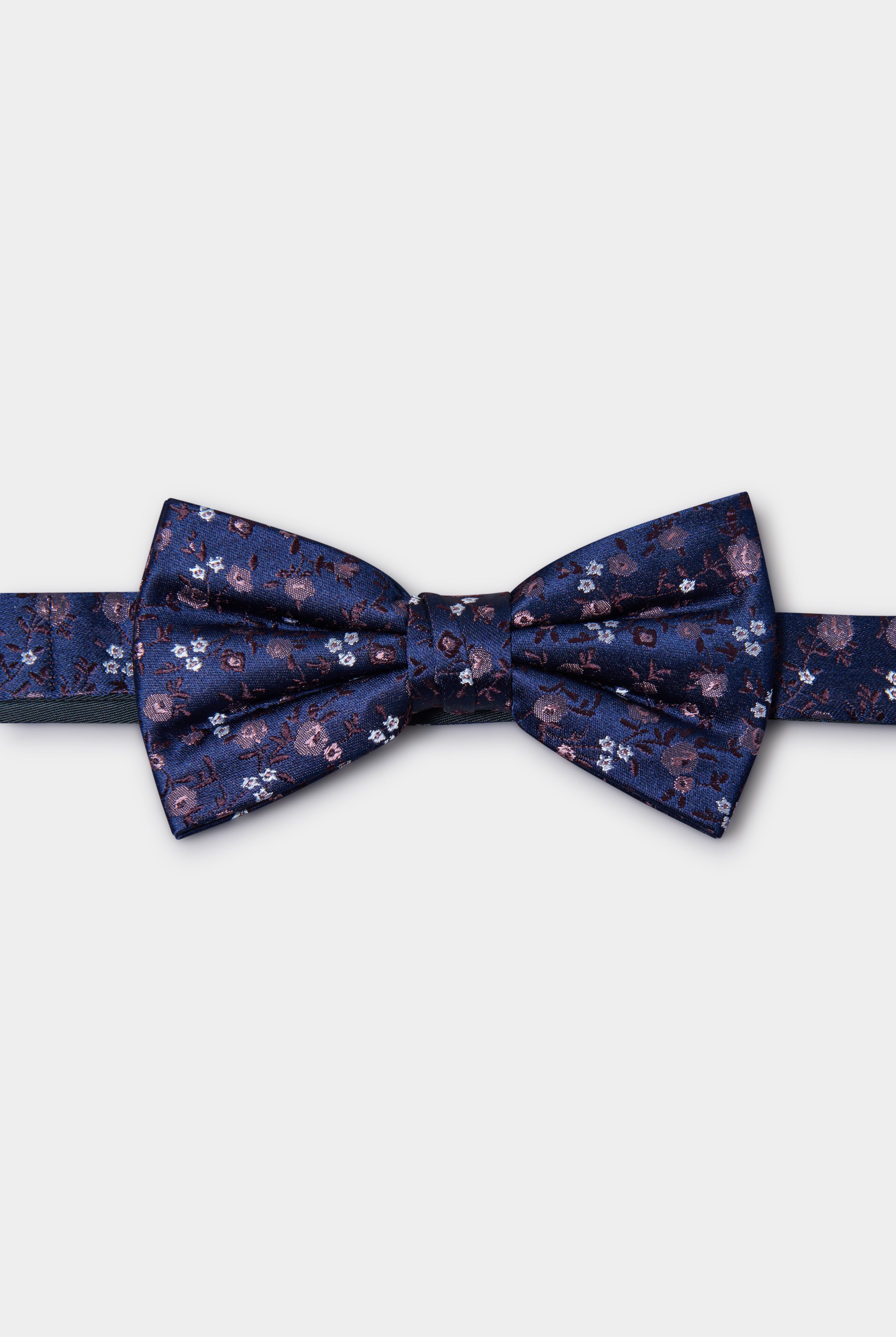 Noeud papillon à motif floral Jerem