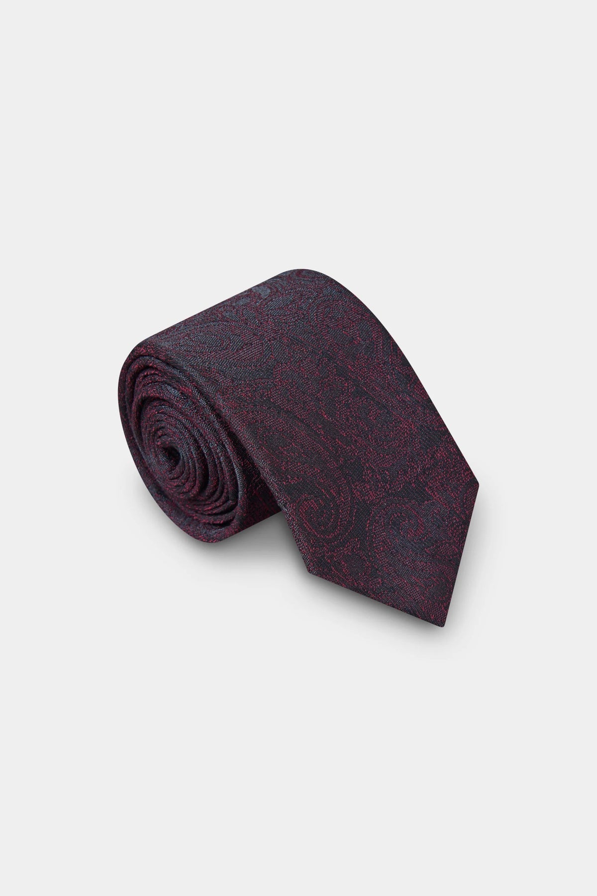 Cravate en jacquard motif cachemire, Jerem