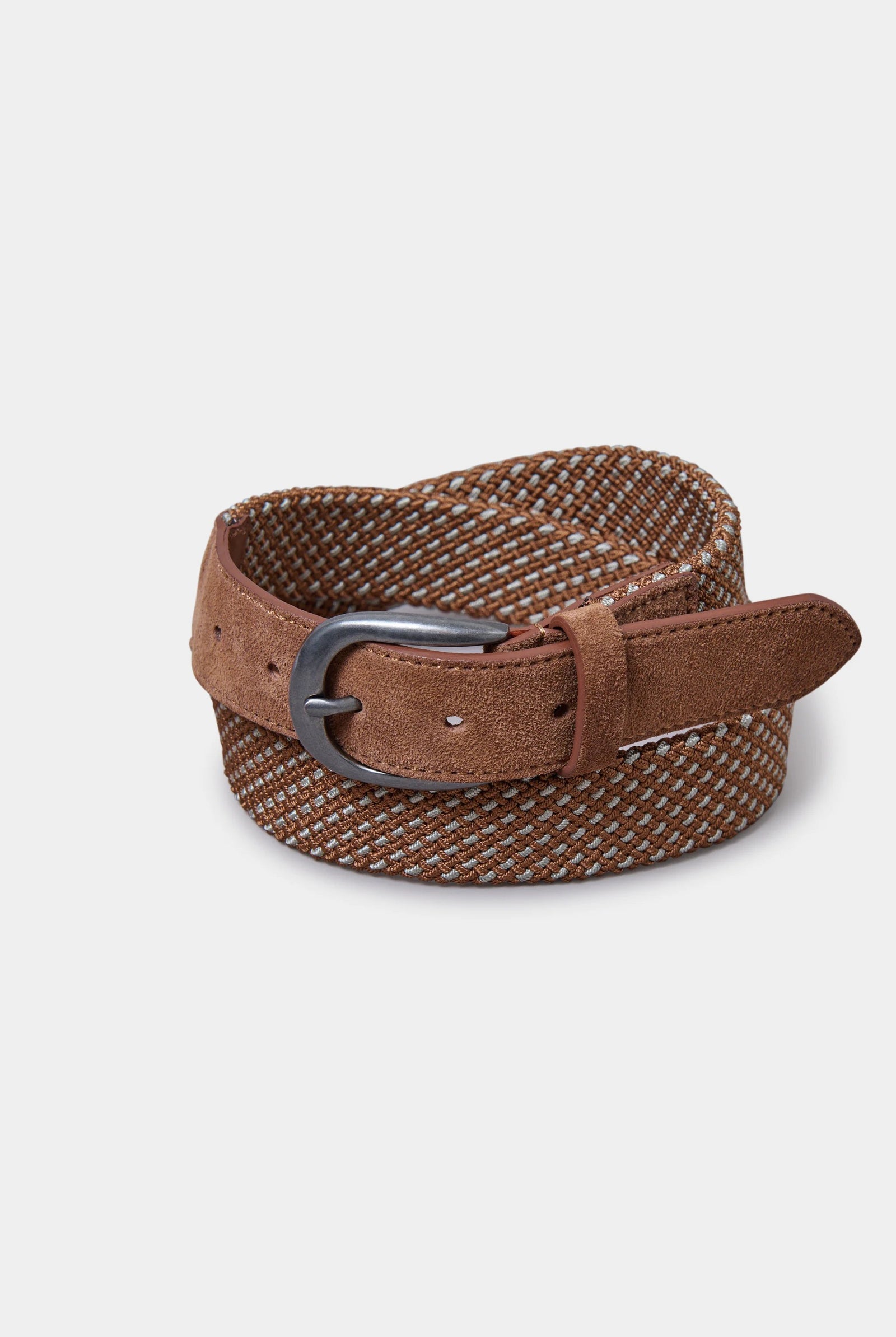 Ceinture tressée bicolore Jerem