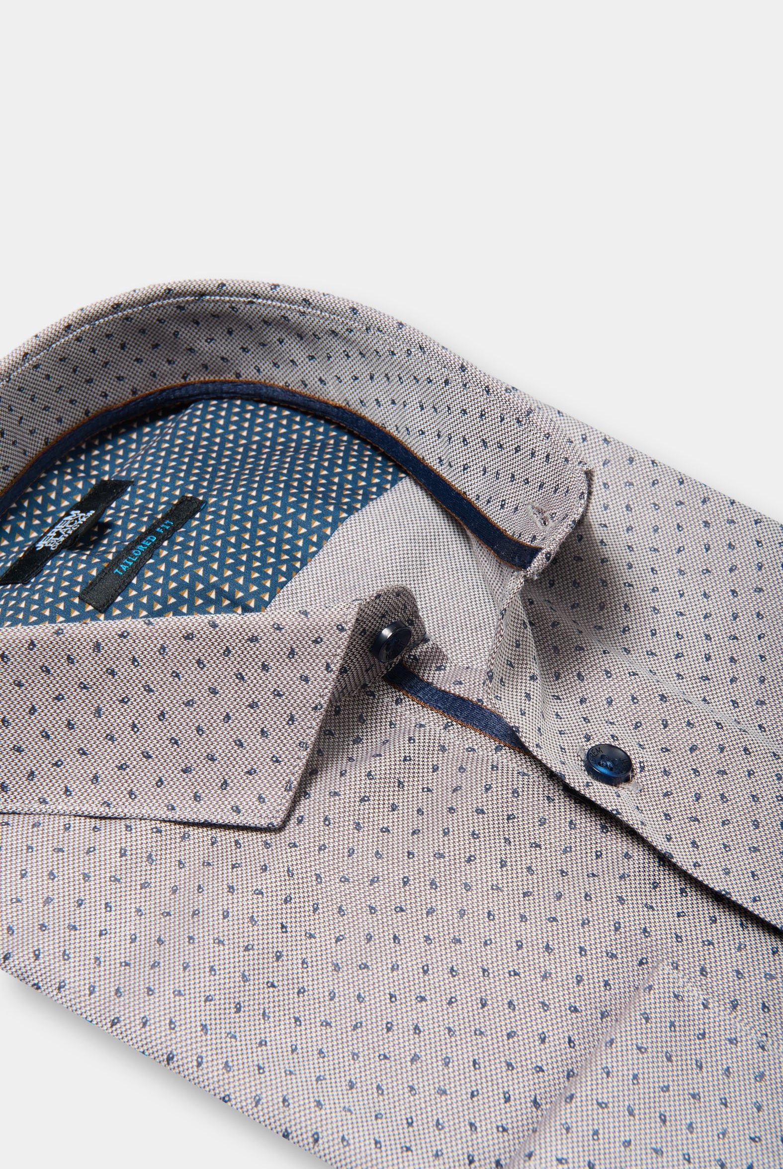 Chemise texturée ajustée Jerem, coupe ajustée