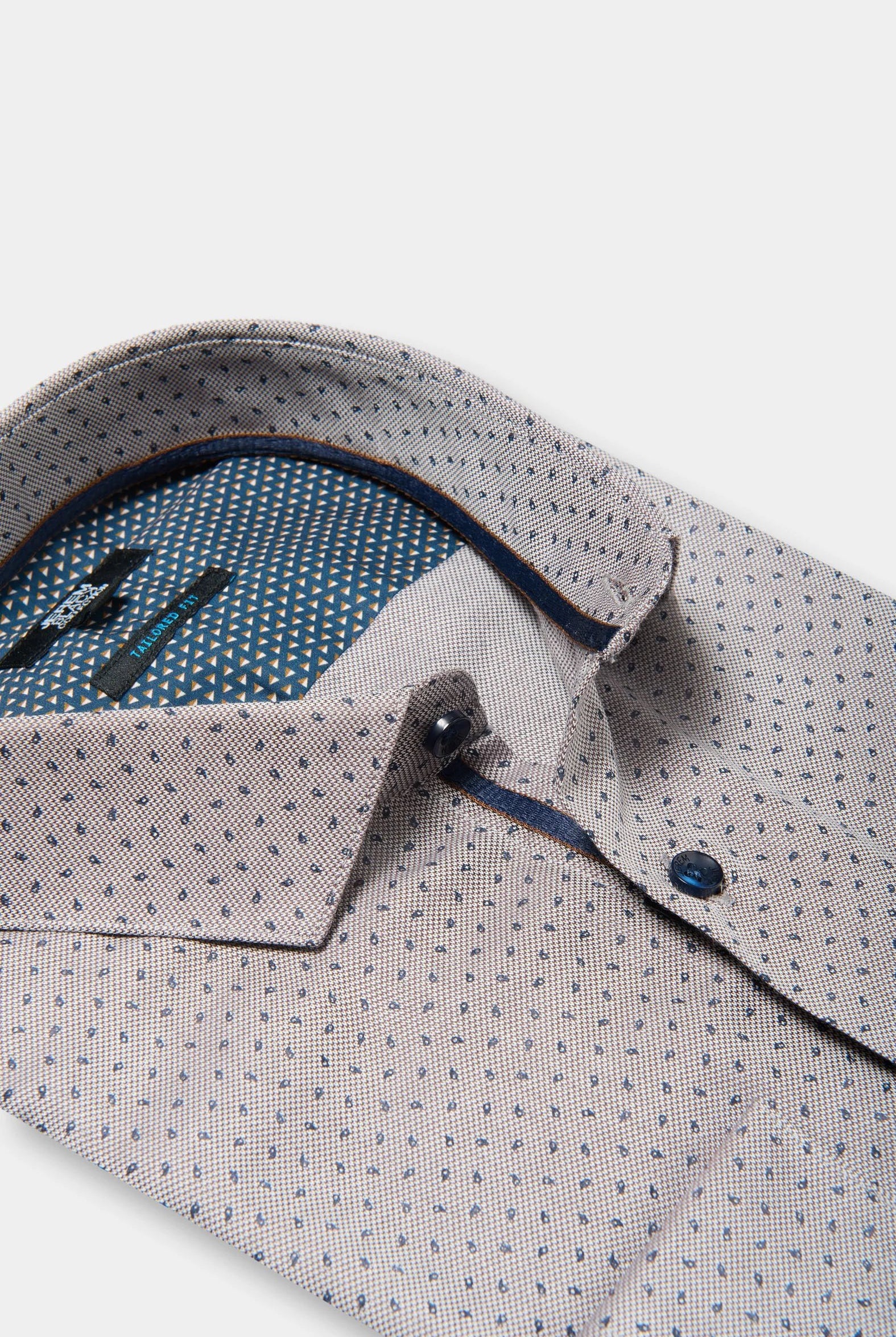 Chemise texturée ajustée Jerem, coupe ajustée