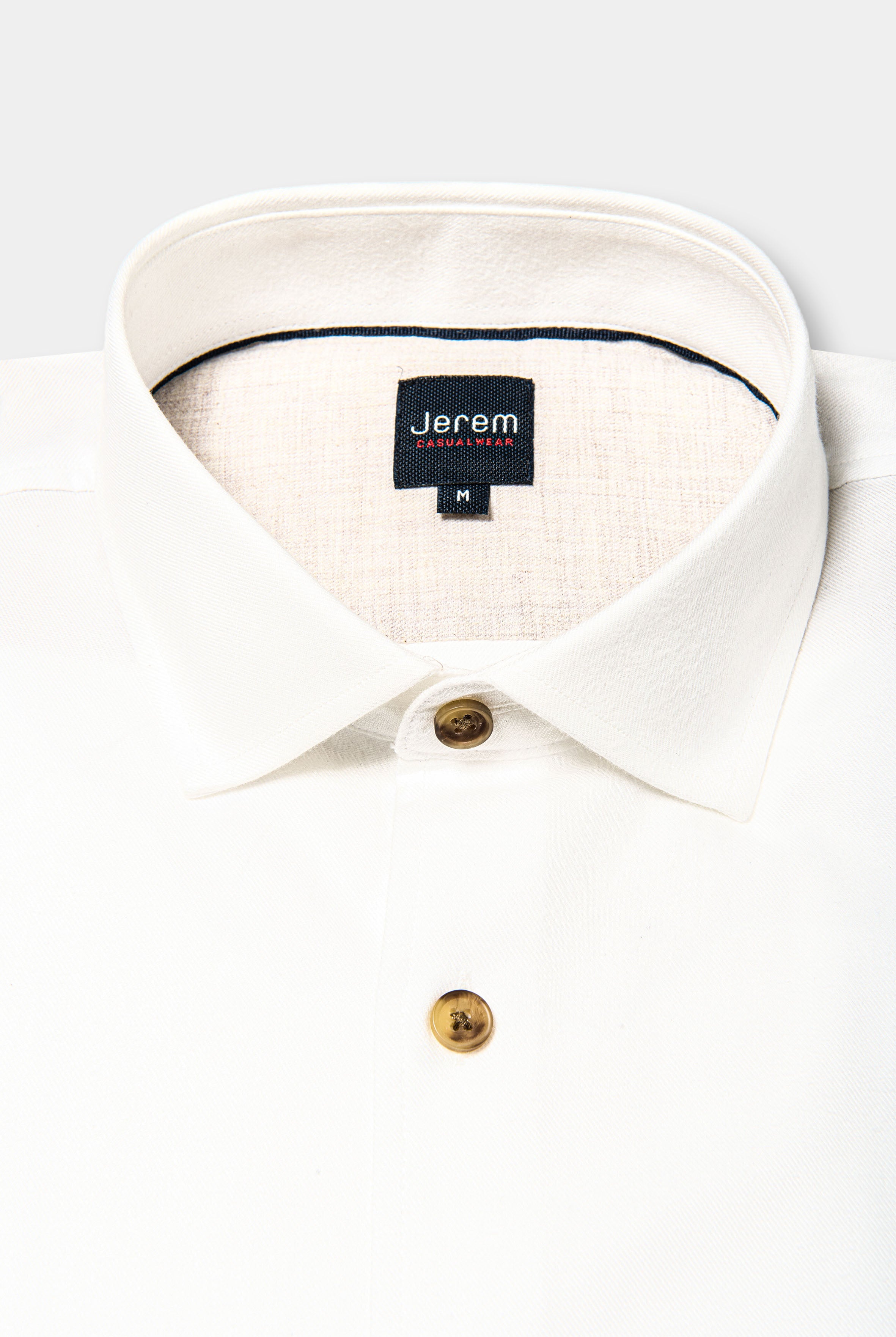 Chemise, twill de coton coupe confortable Jerem, coupe confortable, col classique