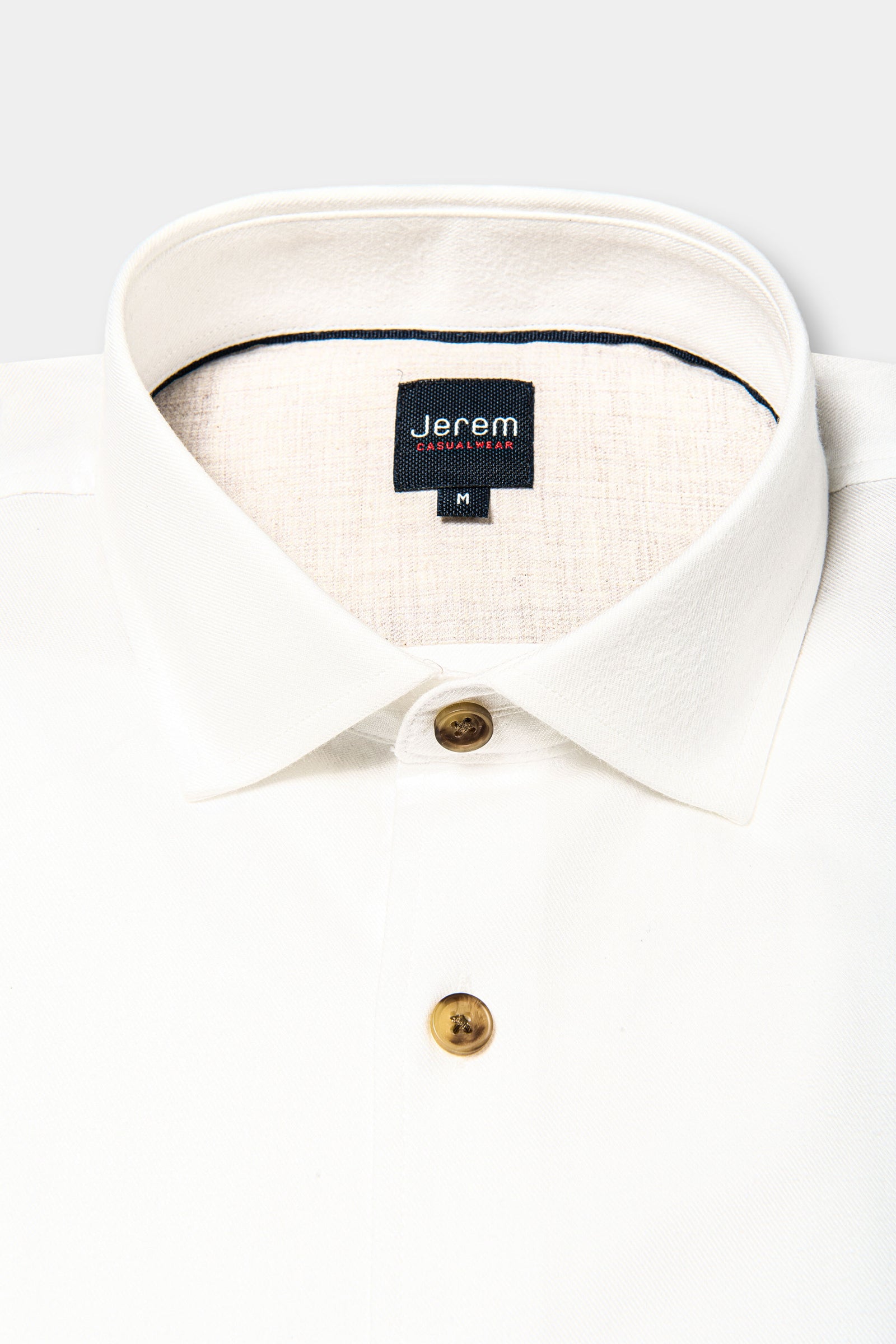 Chemise, twill de coton coupe confortable Jerem, coupe confortable, col classique